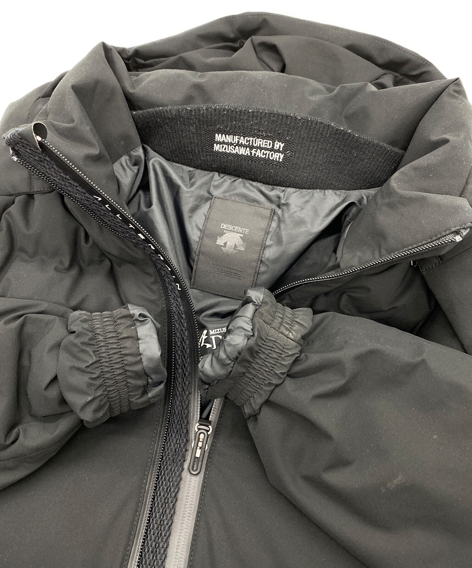 中古・古着通販】DESCENTE (デサント) 水沢ダウン フードジャケット