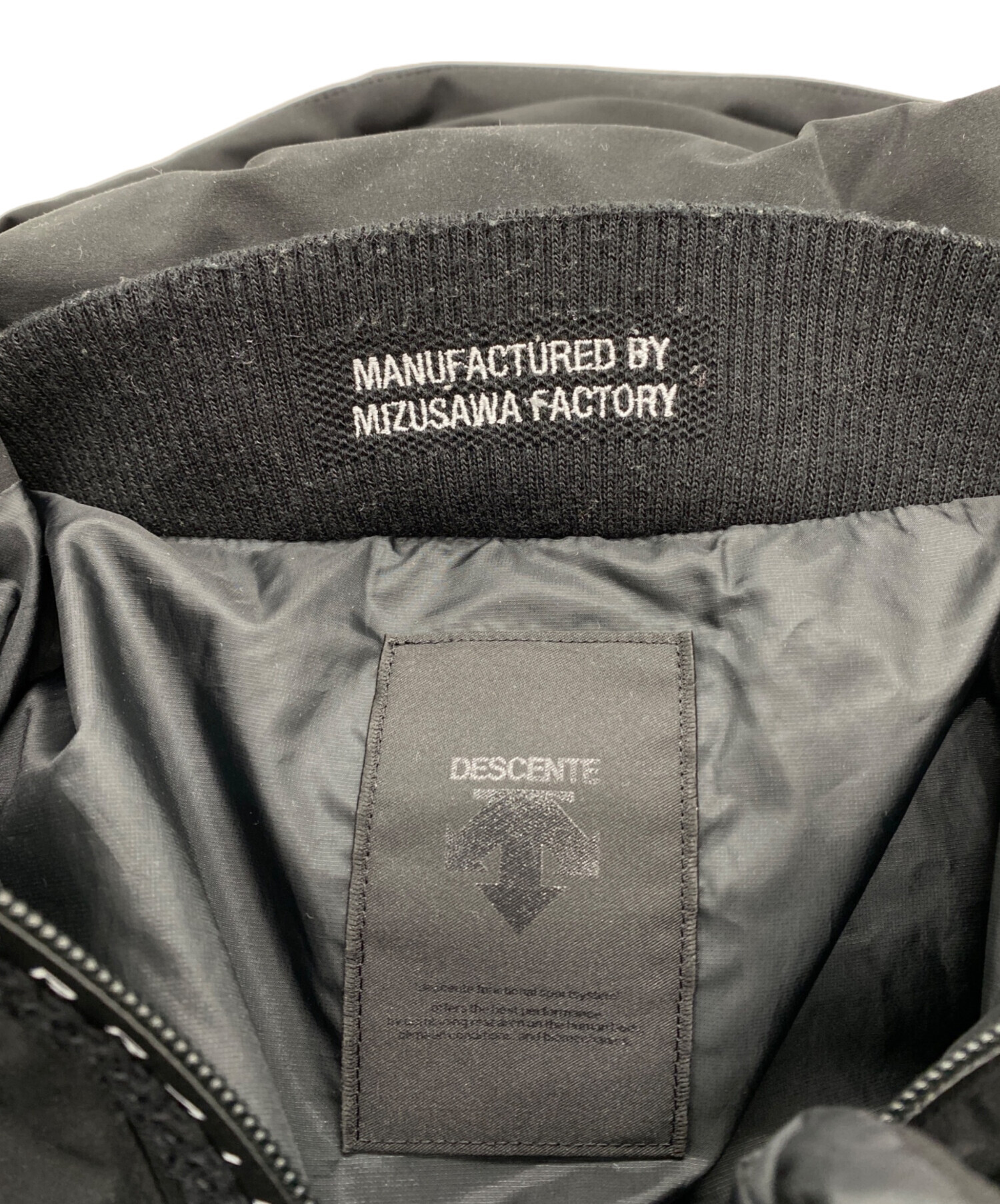 中古・古着通販】DESCENTE (デサント) 水沢ダウン フードジャケット