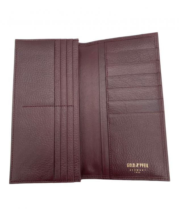 中古・古着通販】GOLD PFEIL (ゴールドファイル) 長財布 ブラウン