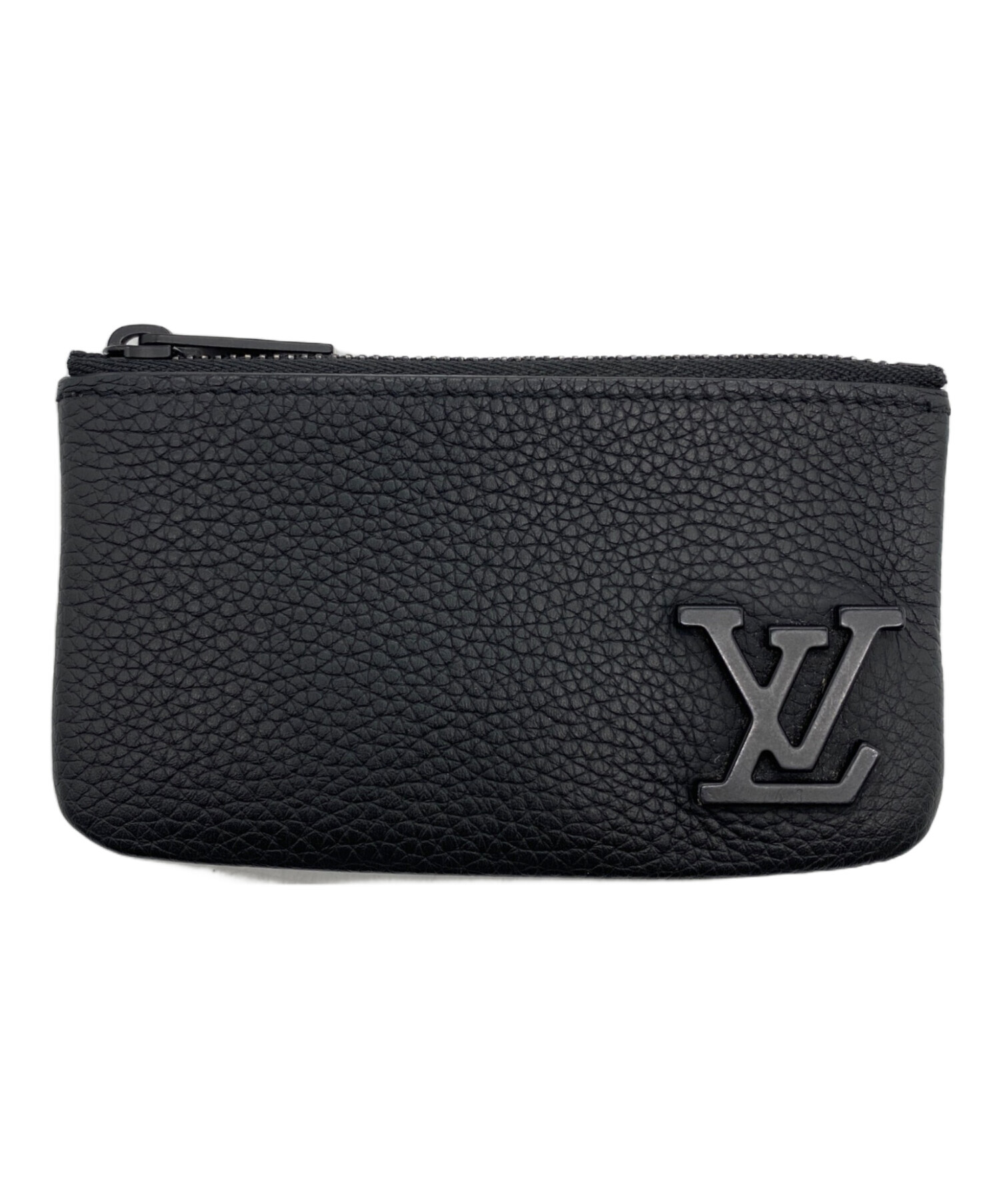 LOUIS VUITTON ブラック アエログラム ポシェット　クレケース 中古・古着通販】LOUIS VUITTON (ルイ ヴィトン) アエログラム カード