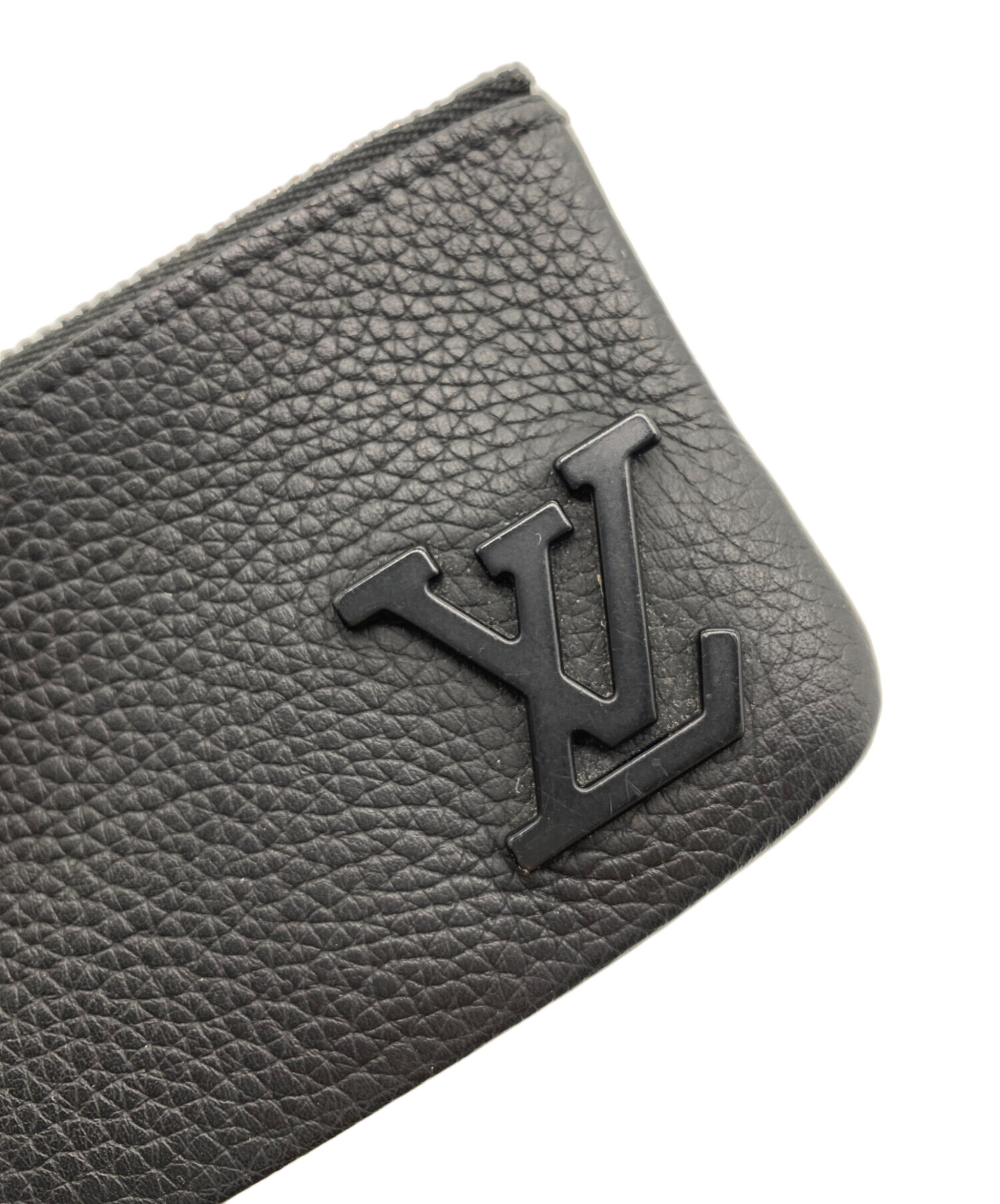 LOUIS VUITTON ブラック アエログラム ポシェット　クレケース 中古・古着通販】LOUIS VUITTON (ルイ ヴィトン) アエログラム カード