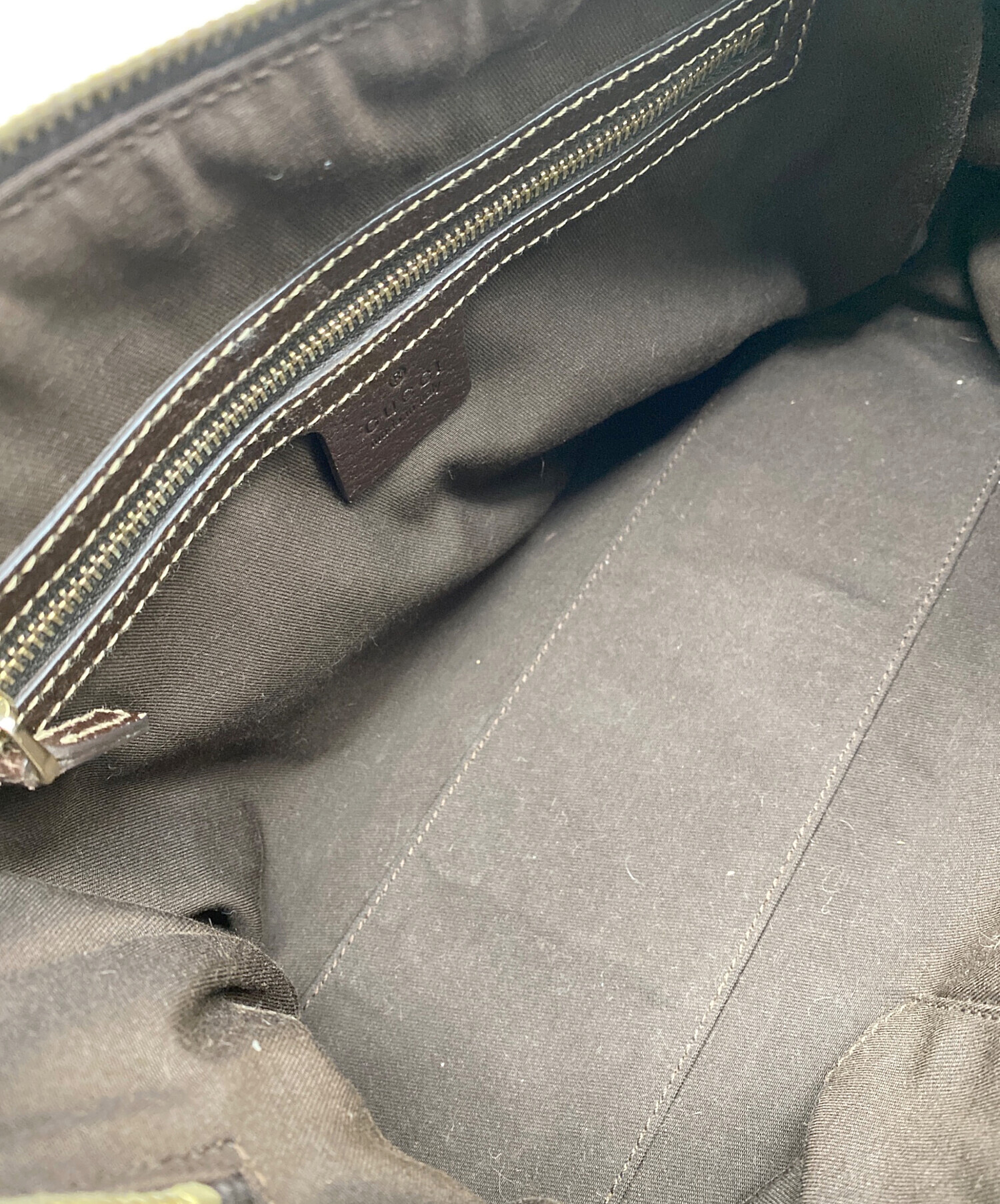 中古・古着通販】GUCCI (グッチ) GGキャンバス ミニボストンバッグ