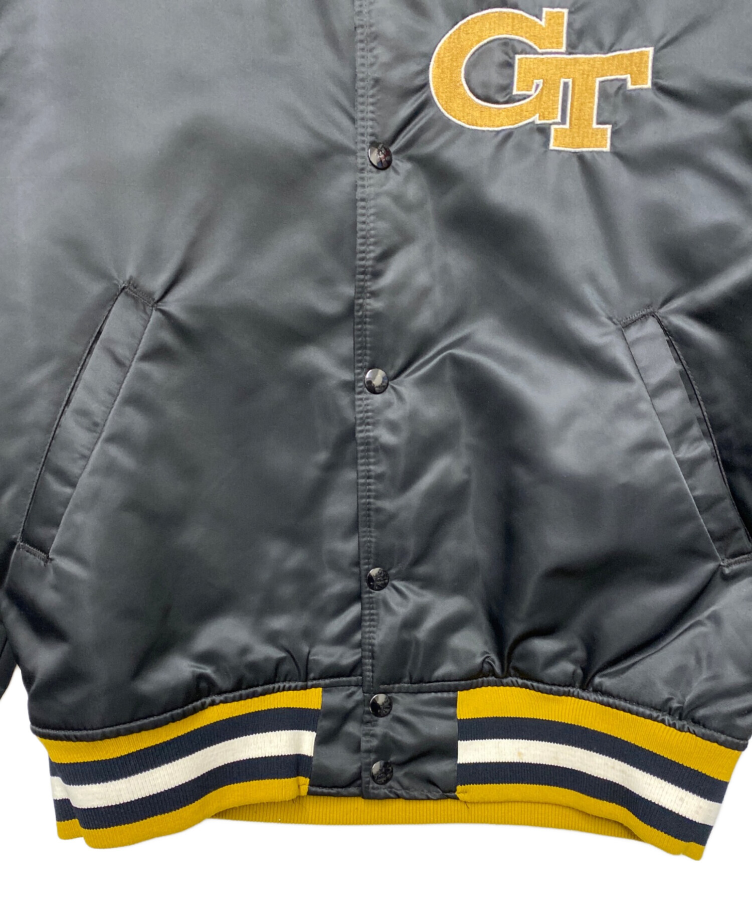 中古・古着通販】STARTER (スターター) スタジャン ブラック サイズ:M