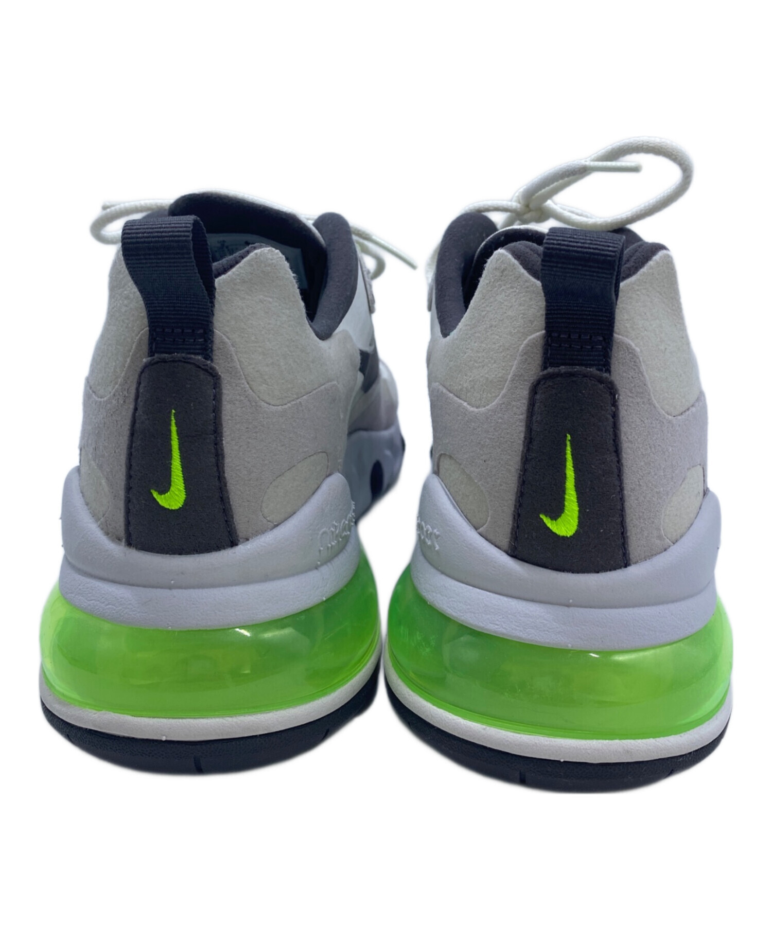 中古・古着通販】NIKE (ナイキ) スニーカー ホワイト×グリーン サイズ