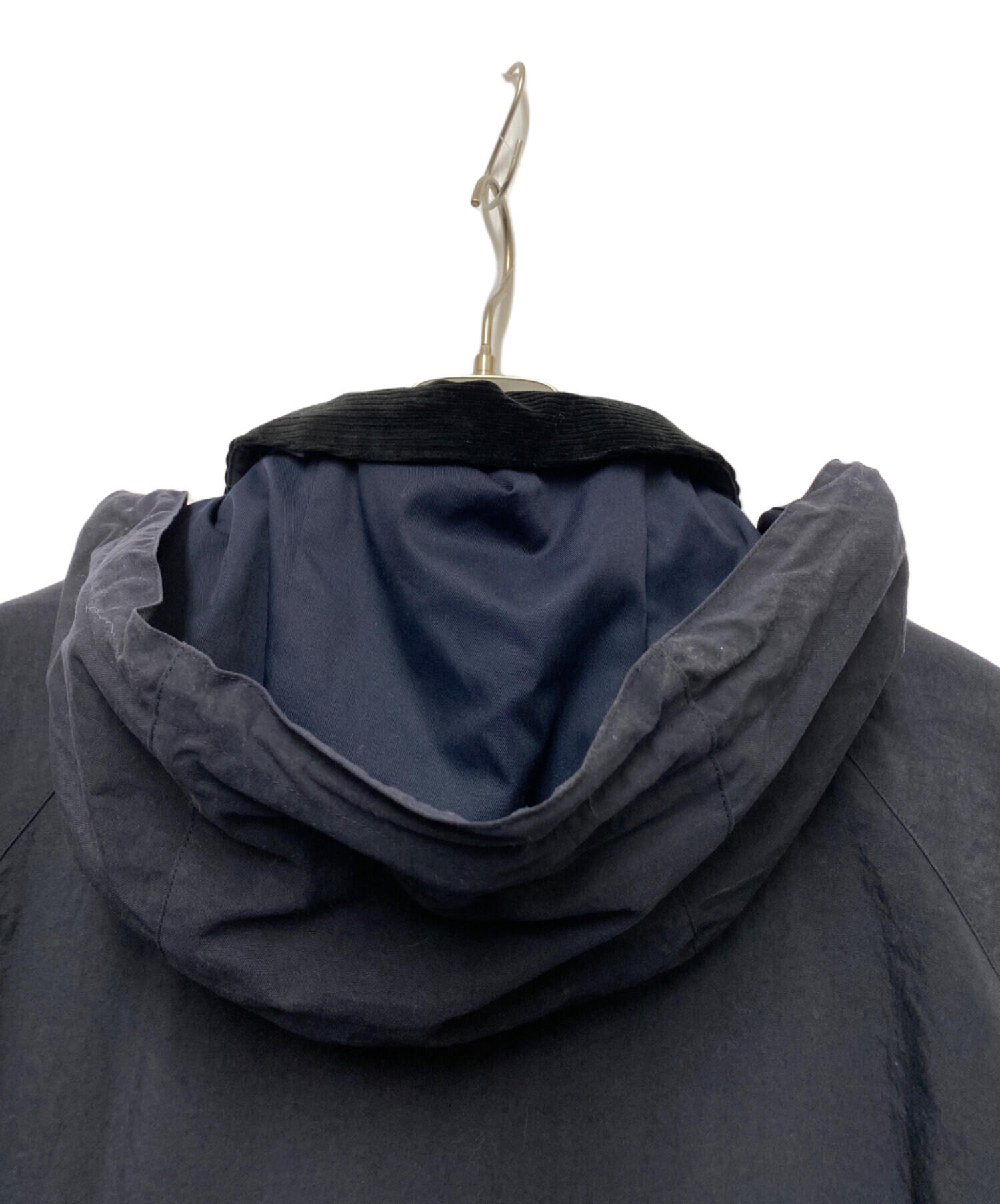 Mint 00s Barbour A952 S バブアー　ネイビー　コート 中古・古着通販】Barbour (バブアー) 2レイヤーロングコート