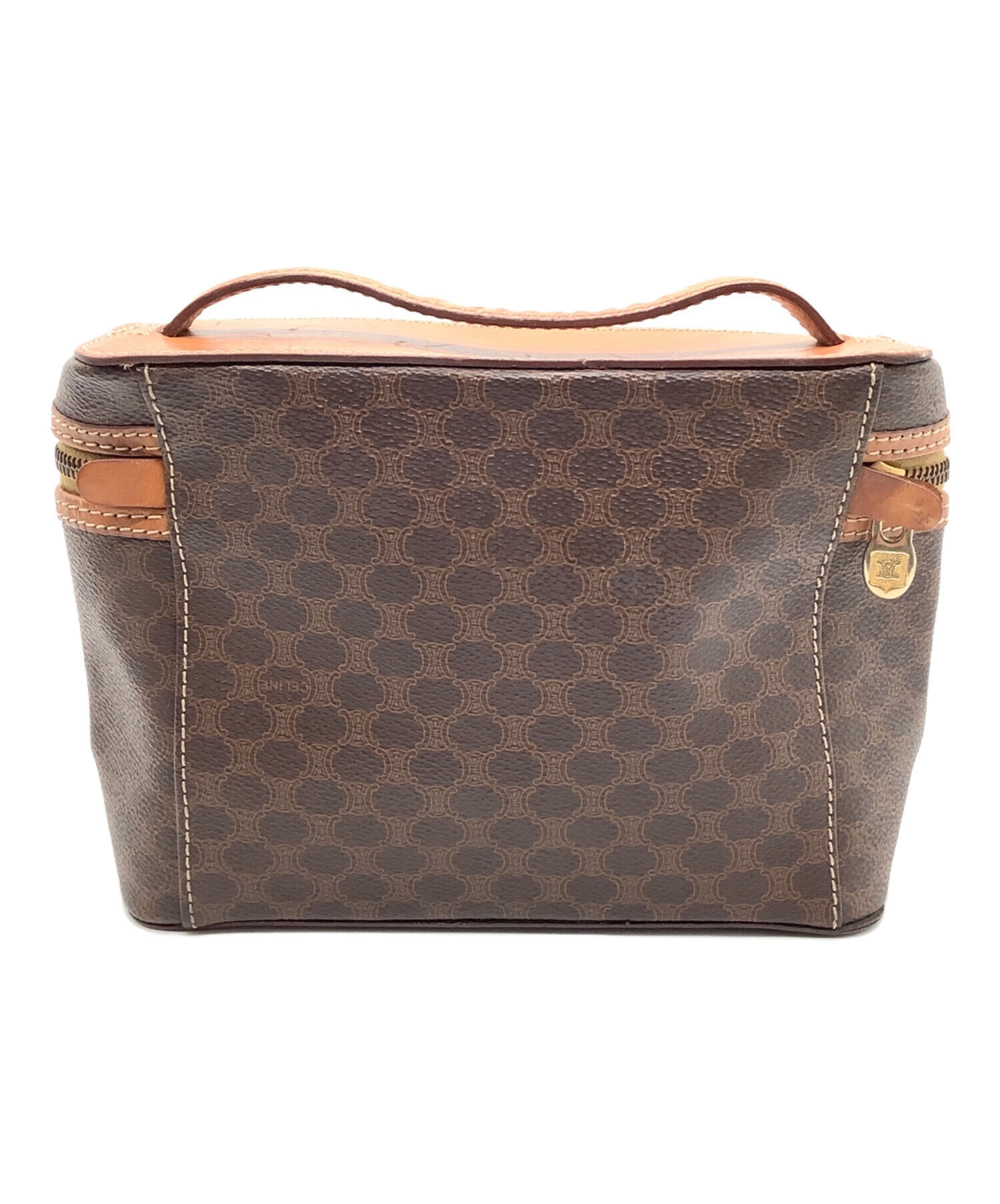 中古・古着通販】CELINE (セリーヌ) マカダム柄 バニティバッグ