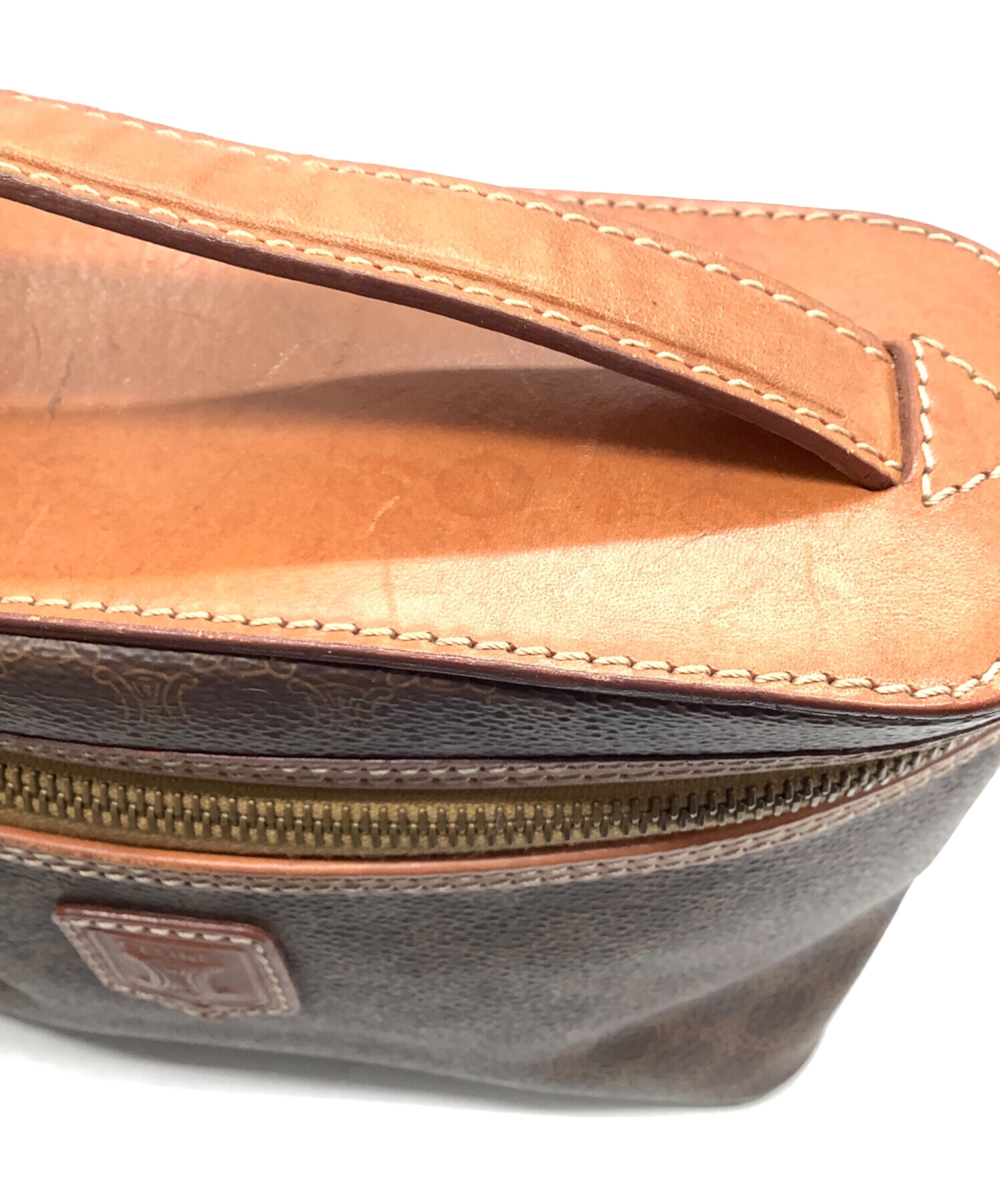 中古・古着通販】CELINE (セリーヌ) マカダム柄 バニティバッグ