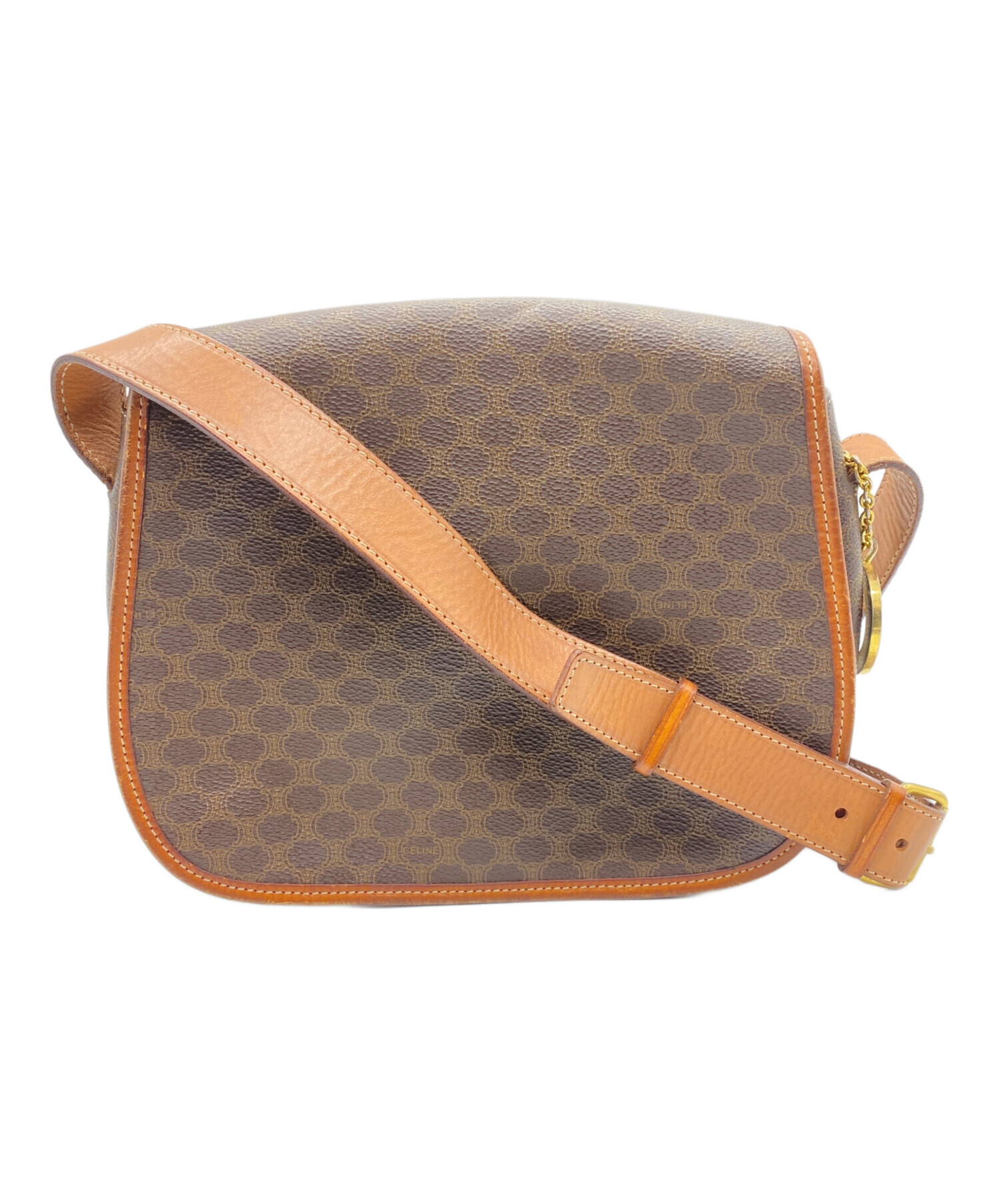 中古・古着通販】CELINE (セリーヌ) マカダム フラップショルダー 
