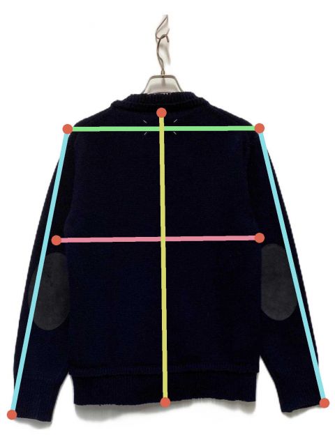 中古・古着通販】Maison Margiela (メゾンマルジェラ) エルボーパッチ