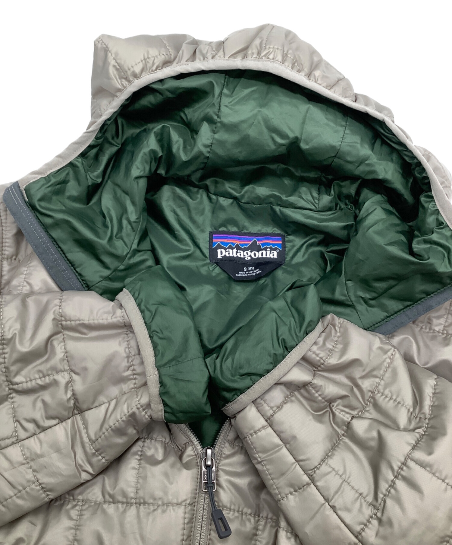 【美品・10s】パタゴニア ナノパフ フーディ L グレー Patagonia 楽天市場】patagonia パタゴニア ナノパフ フーディー ジャケット