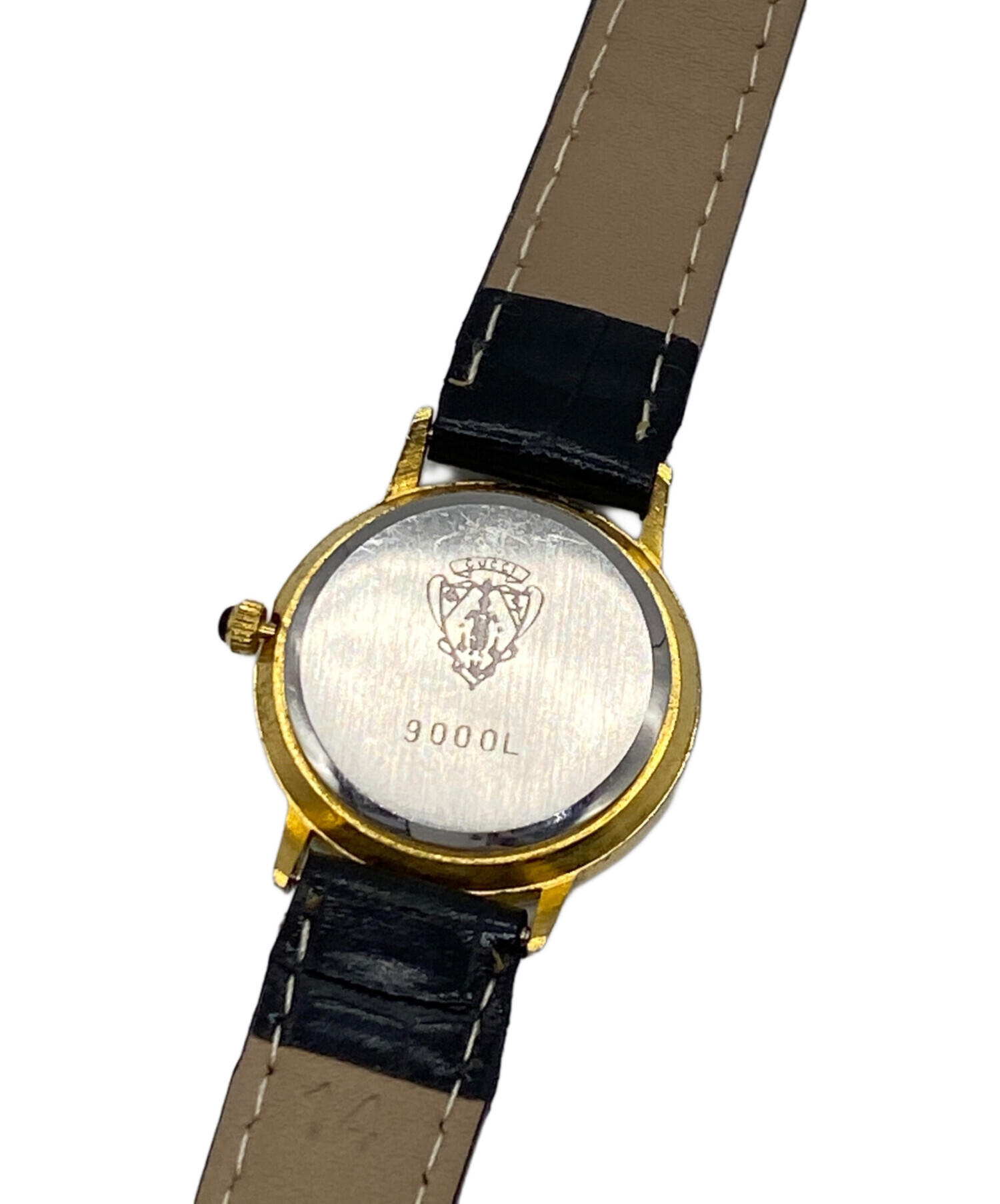 中古・古着通販】GUCCI (グッチ) シェリーライン クォーツ ブラック