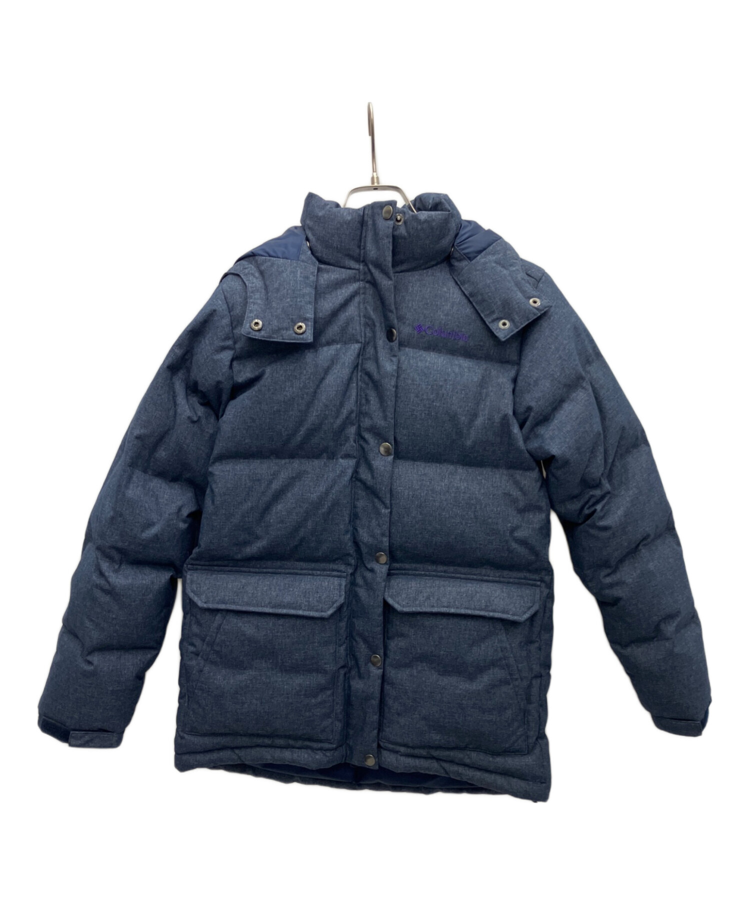 中古・古着通販】Columbia (コロンビア) ダウンジャケット ネイビー