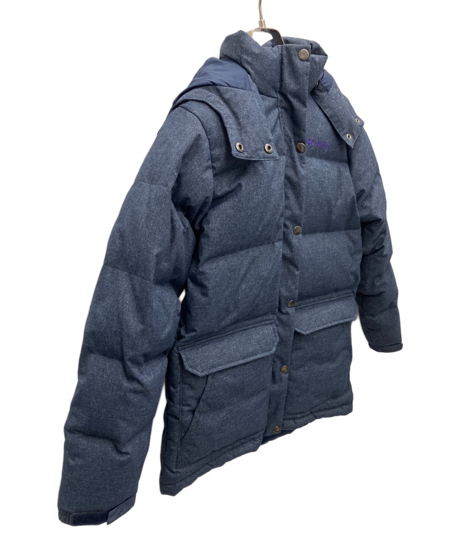 中古・古着通販】Columbia (コロンビア) ダウンジャケット ネイビー