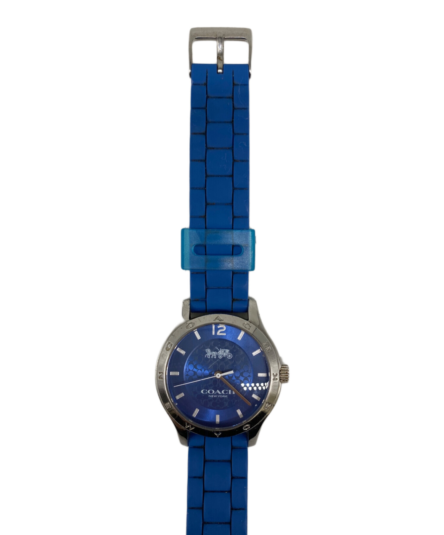 中古・古着通販】COACH (コーチ) 腕時計 ブルー｜ブランド・古着通販