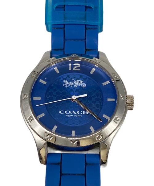 中古・古着通販】COACH (コーチ) 腕時計 ブルー｜ブランド・古着通販