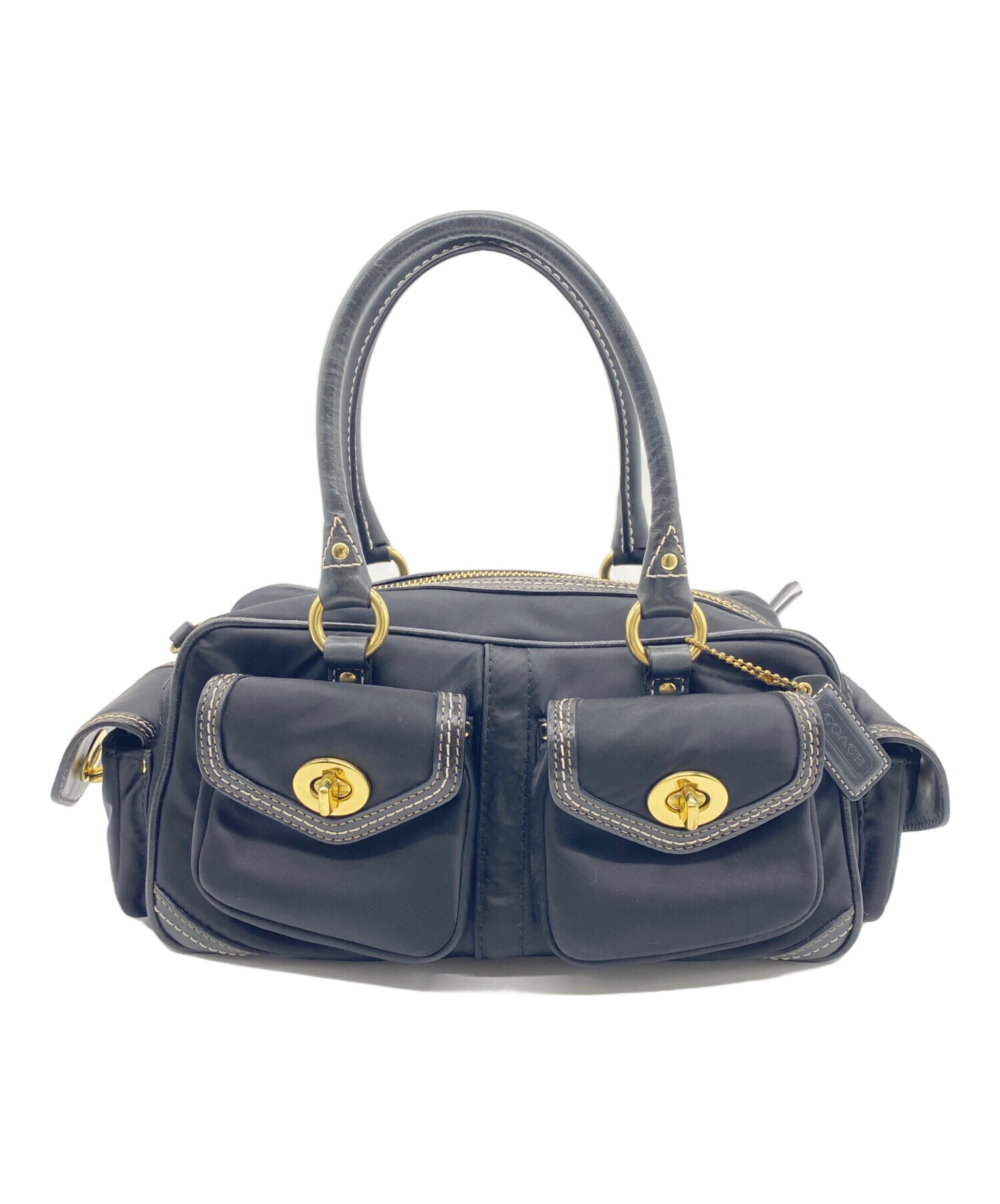 中古・古着通販COACH COACH コーチ ハンドバッグ ミニ ボストン 