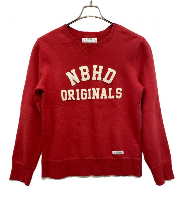 レア　NEIGHBORHOOD クルーネック スウェット レッド　Ｍ 中古・古着通販】NEIGHBORHOOD (ネイバーフッド) NEIGHBORHOOD