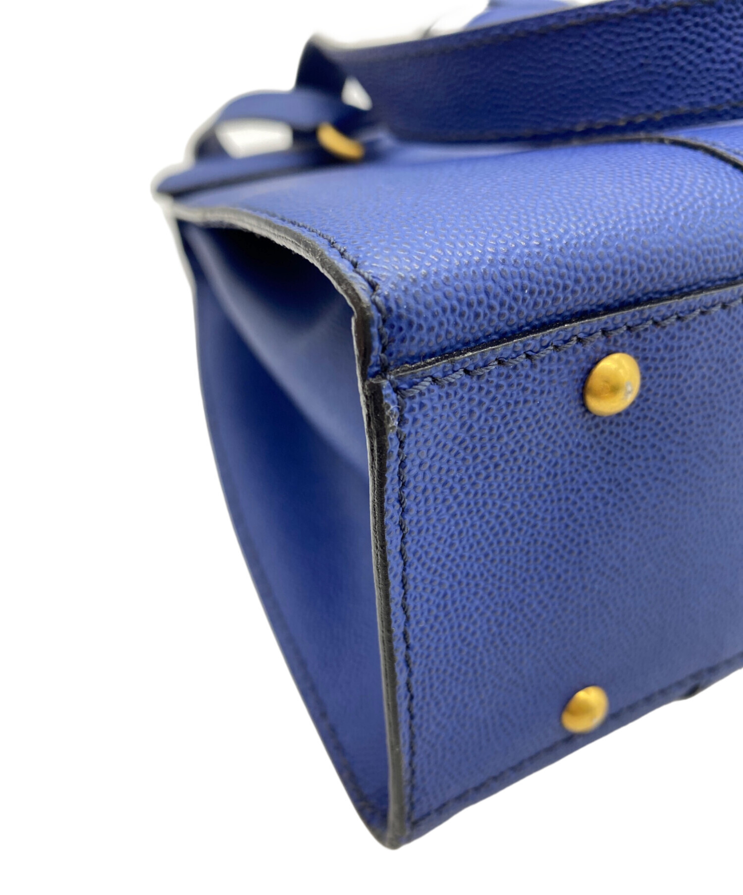 中古・古着通販】CELINE (セリーヌ) ハンドバッグ ブルー｜ブランド 