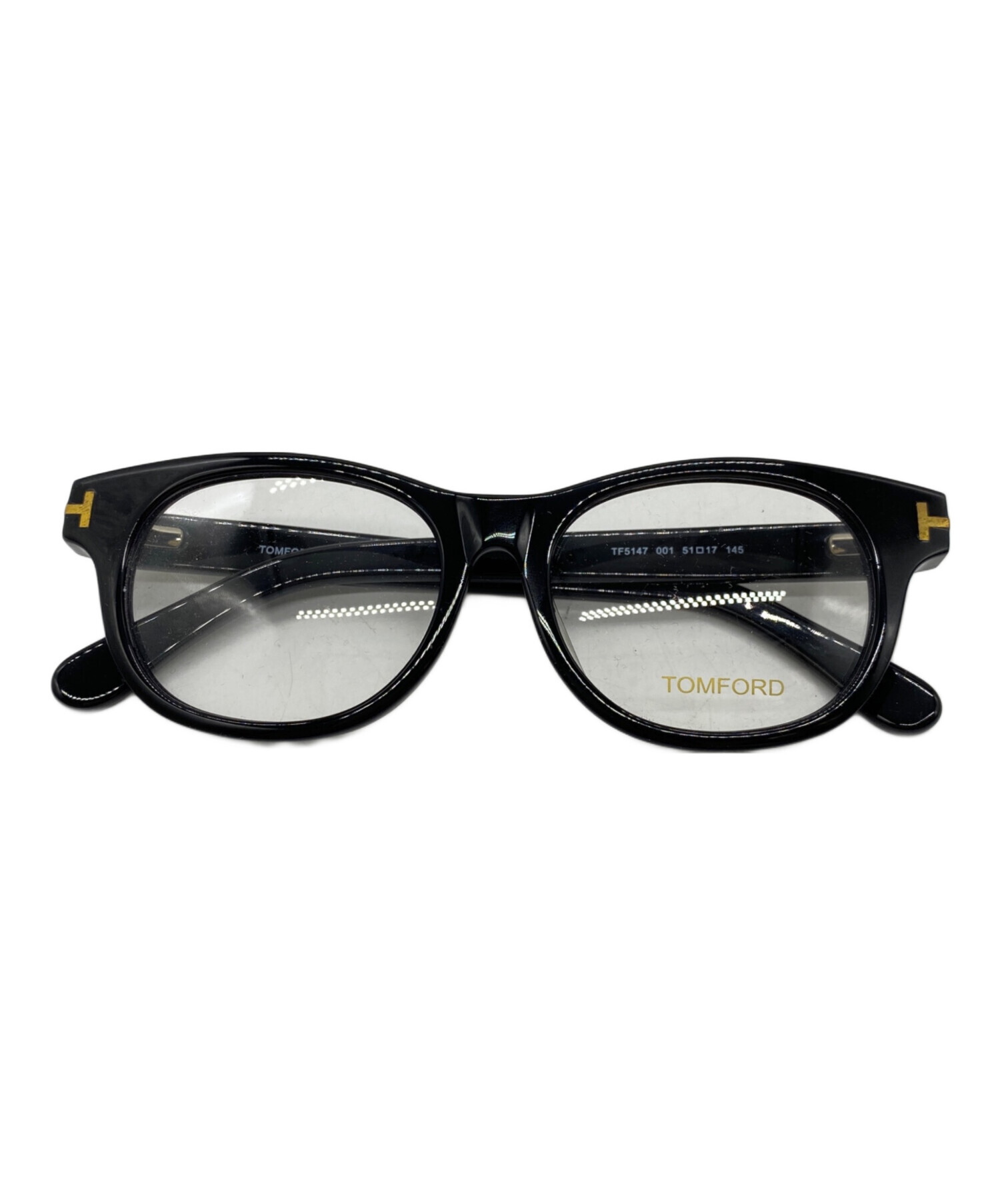 中古・古着通販】TOM FORD (トムフォード) TOM FORD 眼鏡 ブラック 
