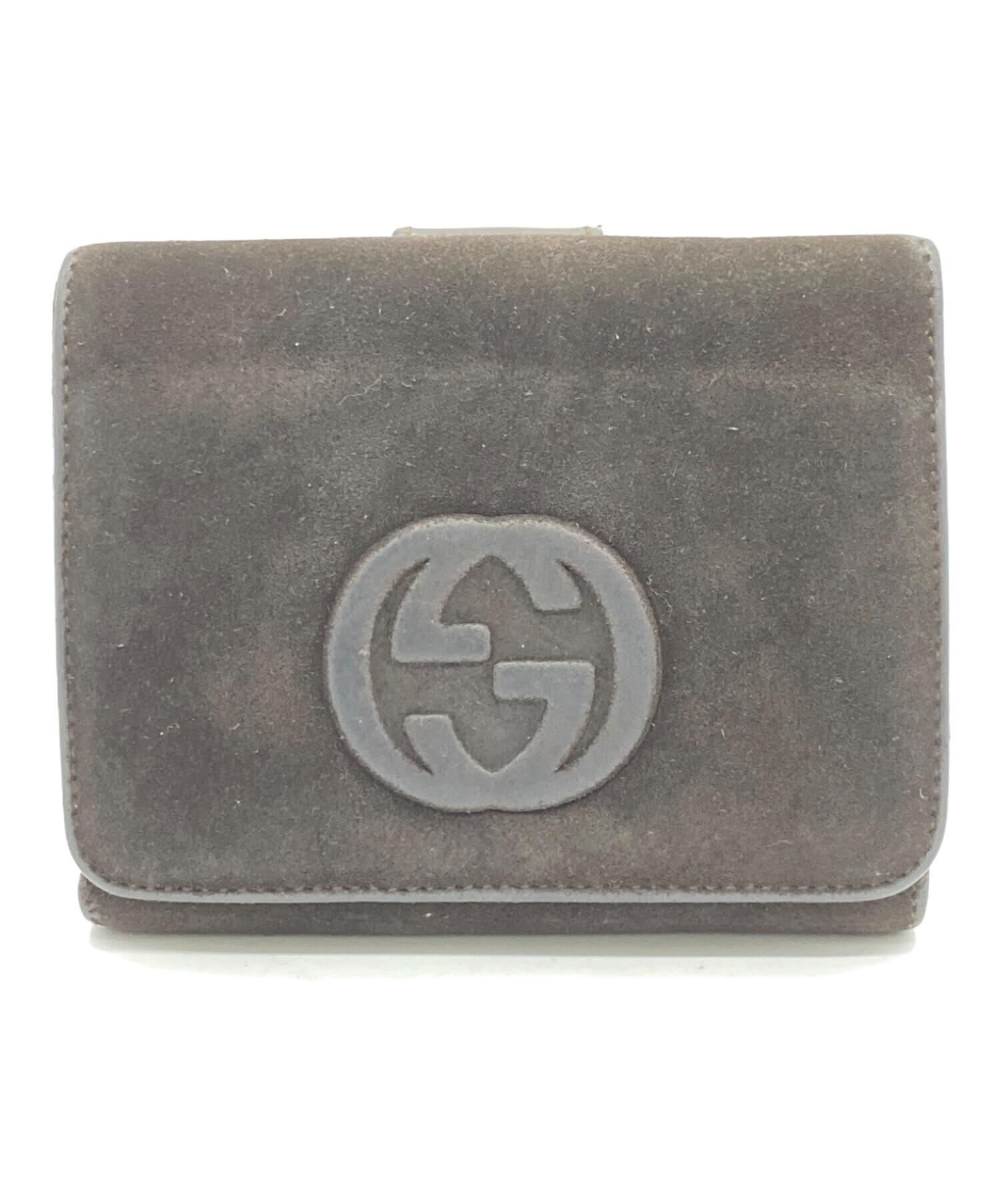 中古・古着通販】GUCCI (グッチ) インターロッキングG スエード