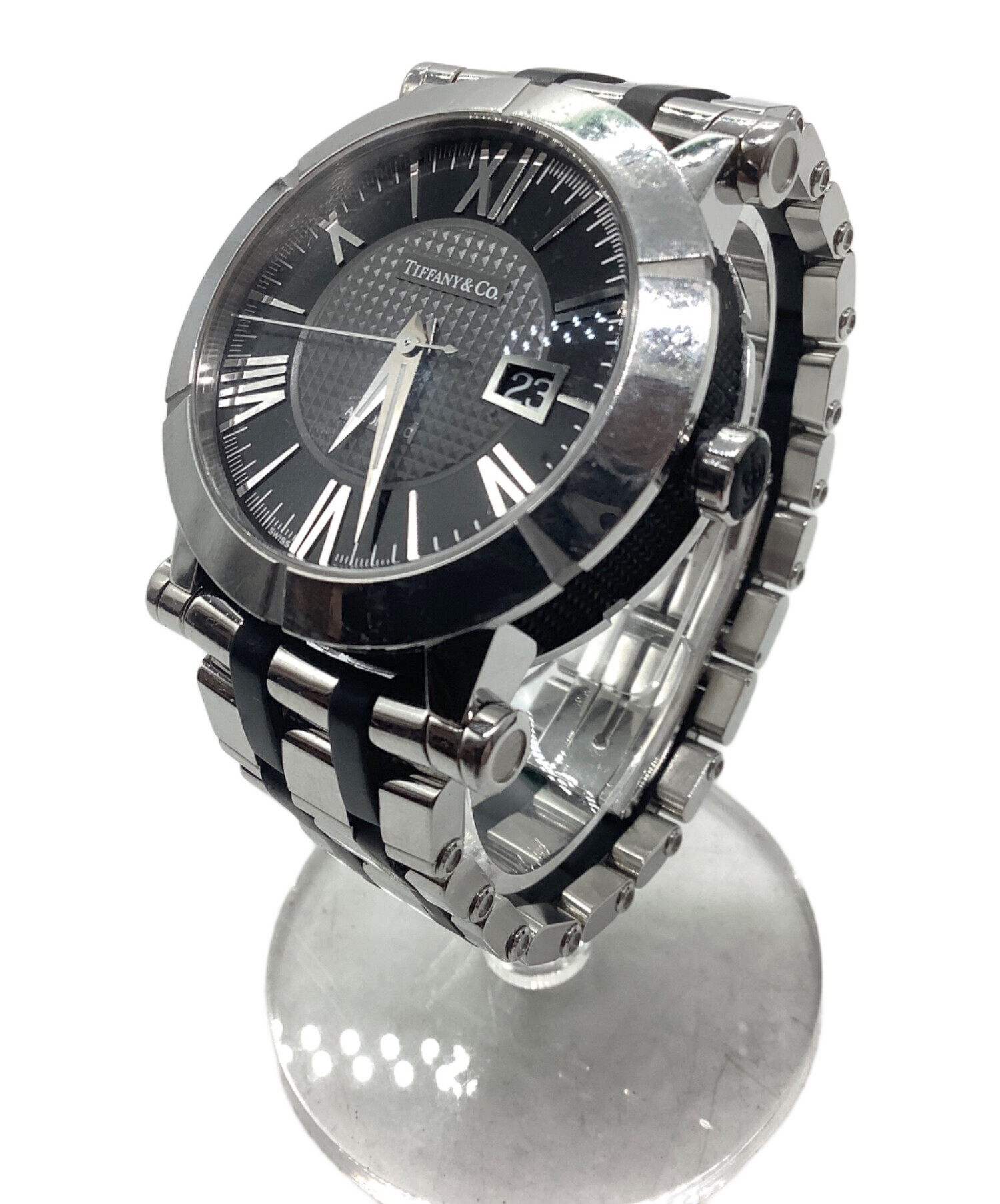 中古・古着通販】TIFFANY & Co. (ティファニー) 腕時計 ブラック