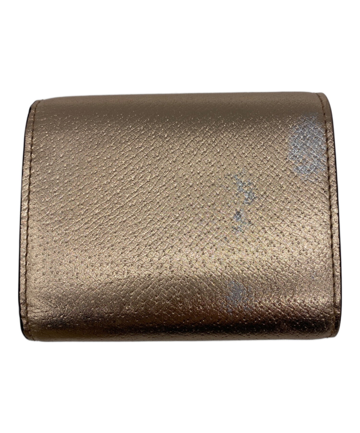 中古・古着通販】GUCCI (グッチ) 3つ折り財布 ピンク｜ブランド・古着 