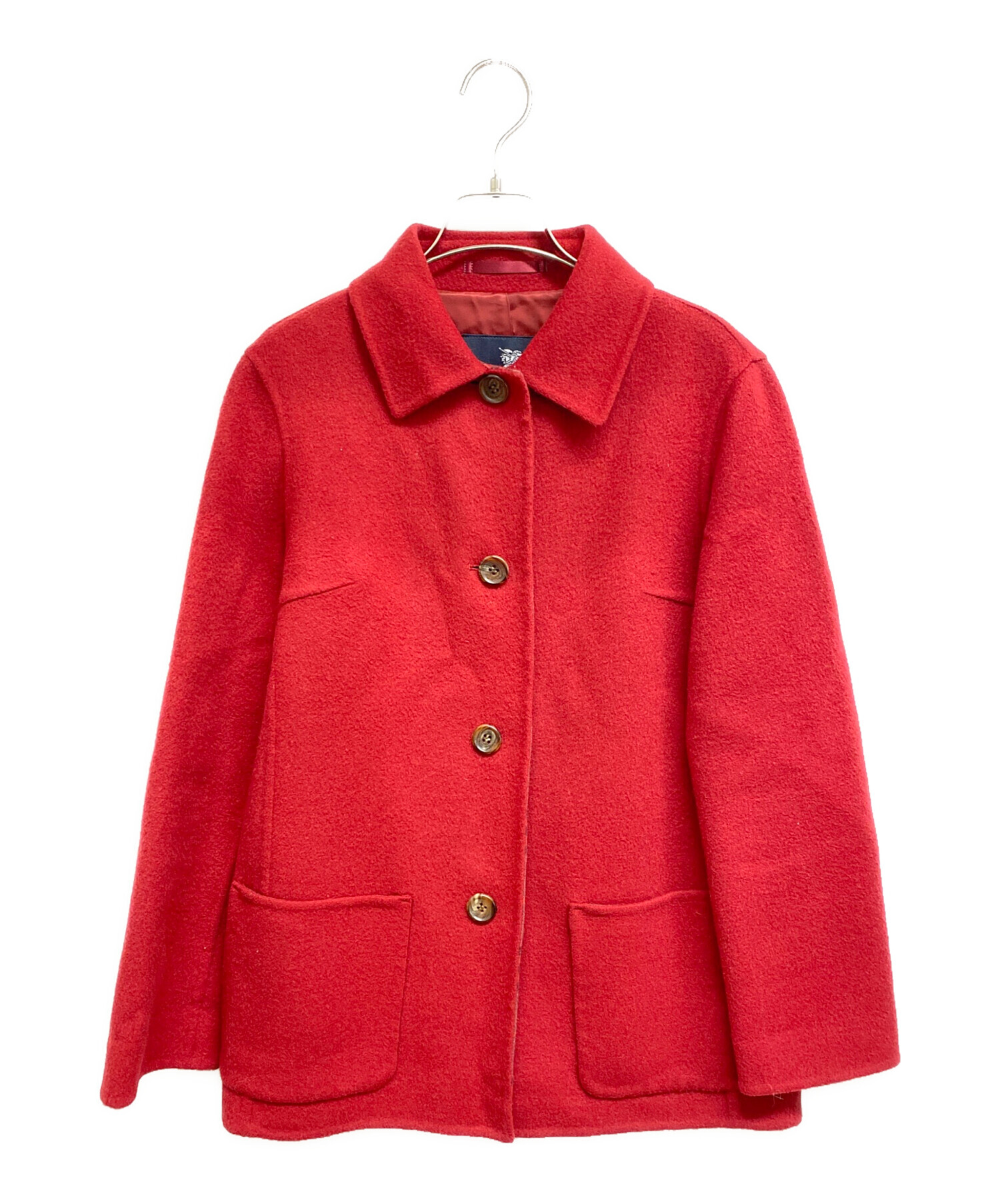 BURBERRY LONDON カシミヤ混ウールコート サイズ38