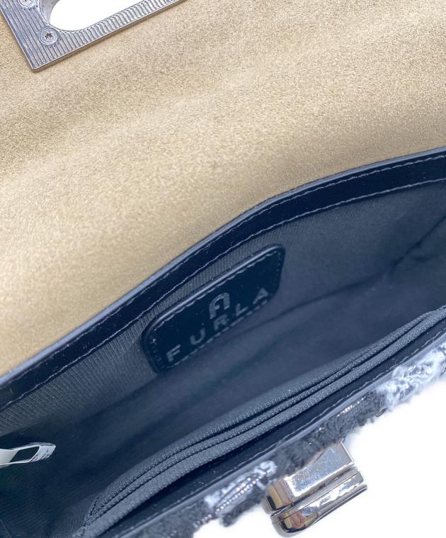 中古・古着通販】FURLA (フルラ) ツイードミニショルダーバッグ