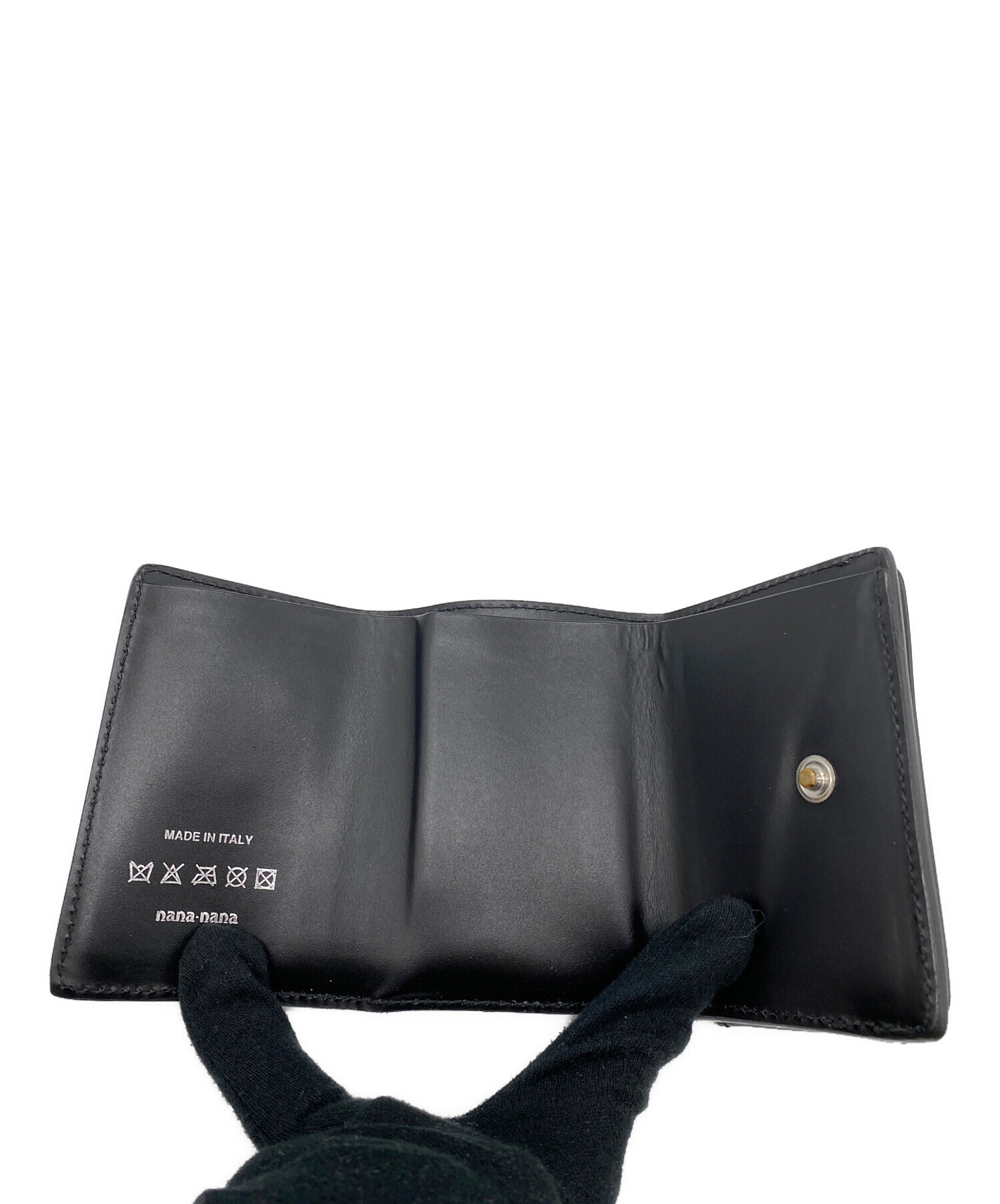 中古・古着通販】nana-nana (ナナナナ) ミニウォレット ブラック