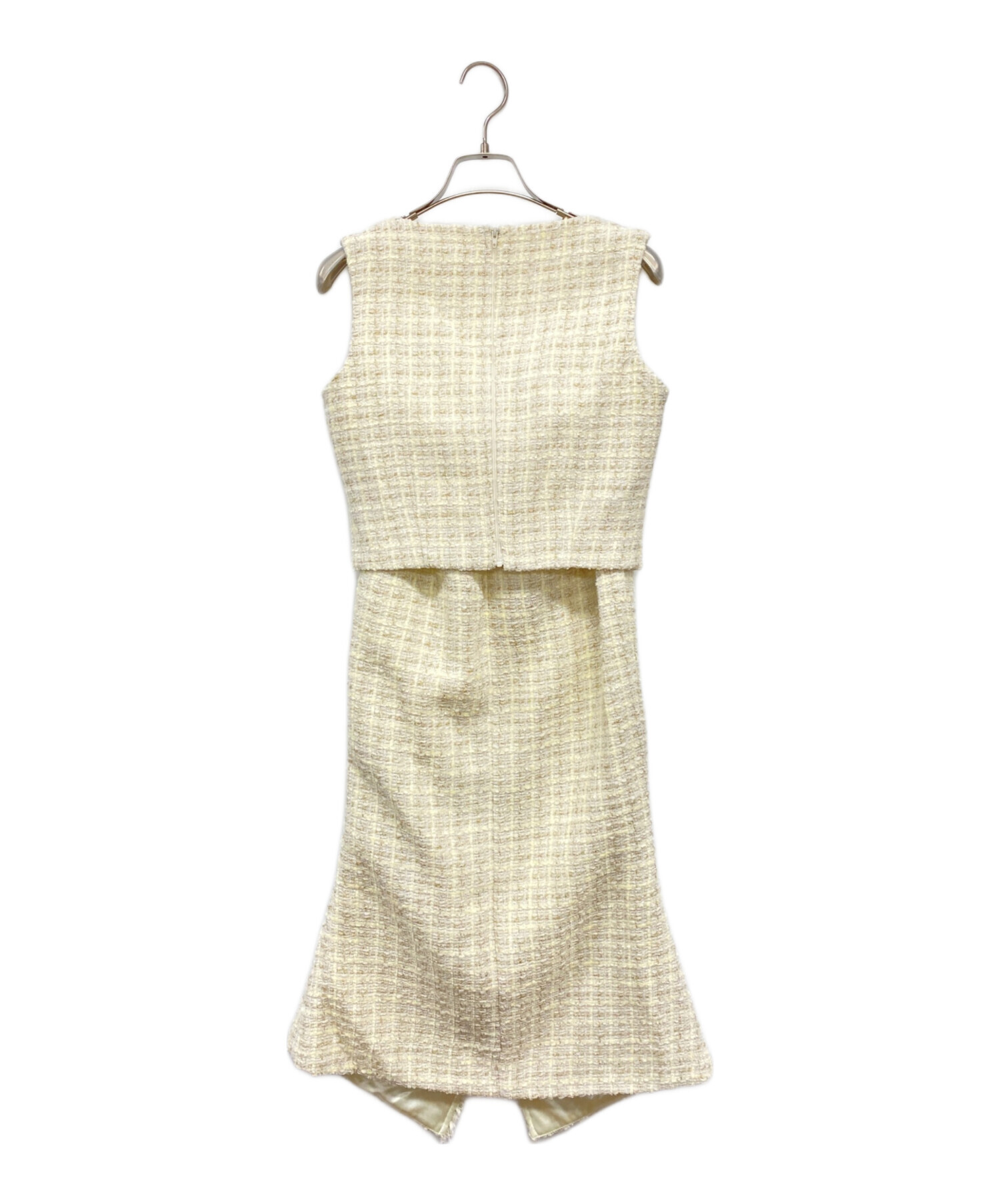 未使用　ROBE de FLEURS 中古・古着通販】ROBE de FLEURS (ローブ ド フルール) ツイード