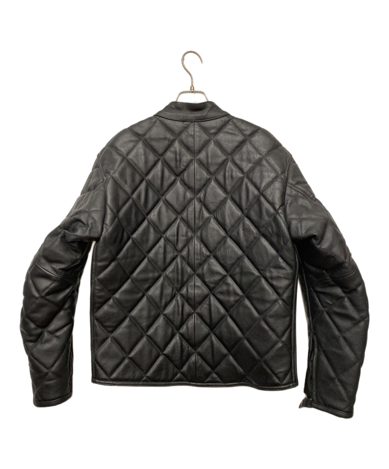 中古・古着通販】GENUINE LEATHER (ジェニュインレザー) ライダース