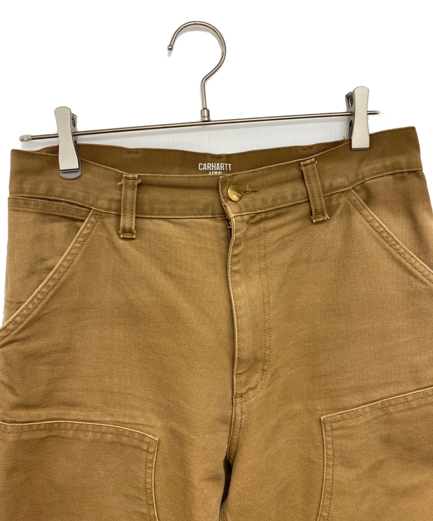 中古・古着通販】CarHartt (カーハート) ダブルニーパンツ ベージュ