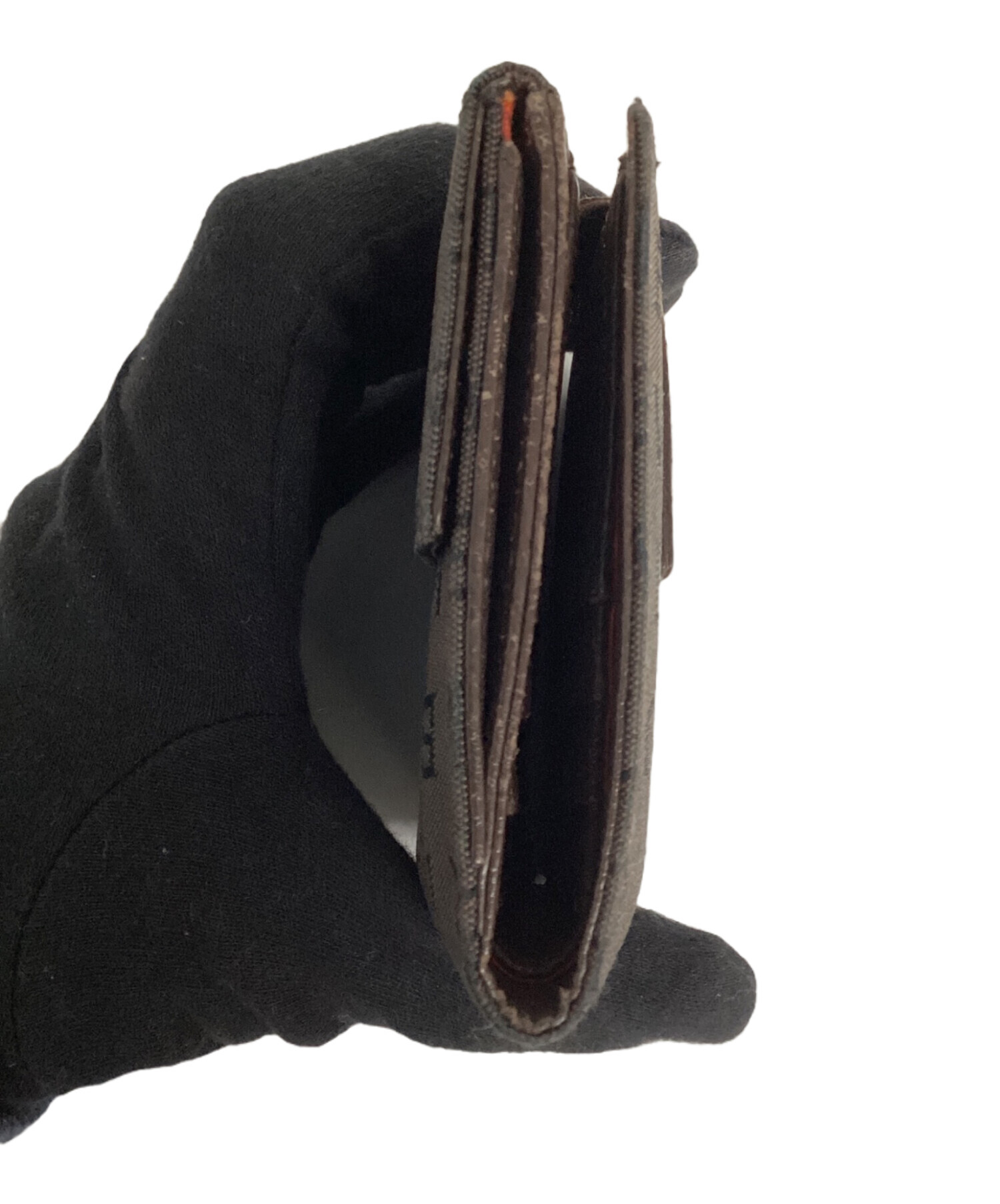 中古・古着通販】BVLGARI (ブルガリ) 2つ折り財布 ブラウン｜ブランド