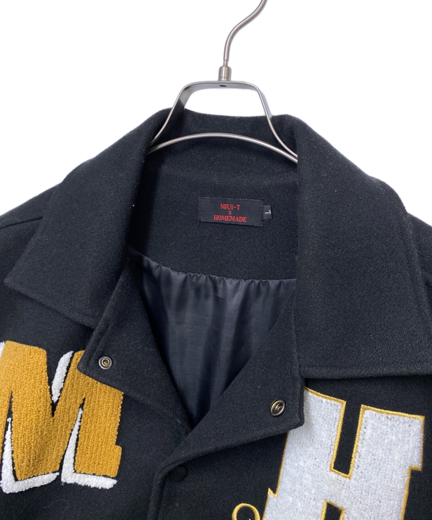 MIUI-T x MADE スタジャン 22 XL 中古・古着通販】MIUI-T (フメイ) HOMEMADE ワッペンスタジャン
