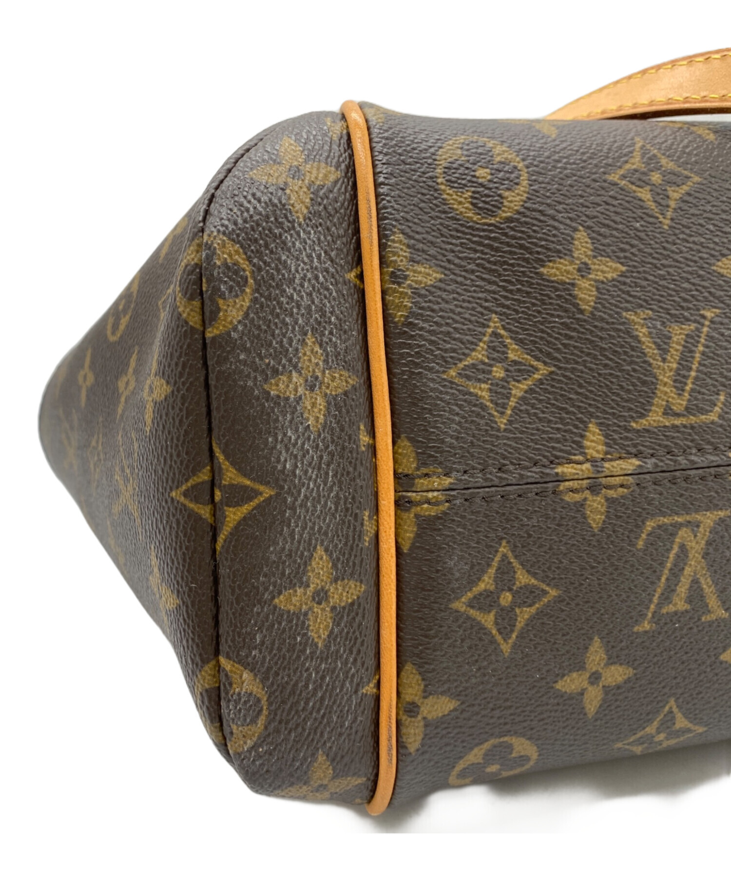 Louis Vuitton トートバッグ ブラウン 中古・古着通販】LOUIS VUITTON (ルイ ヴィトン) トートバッグ