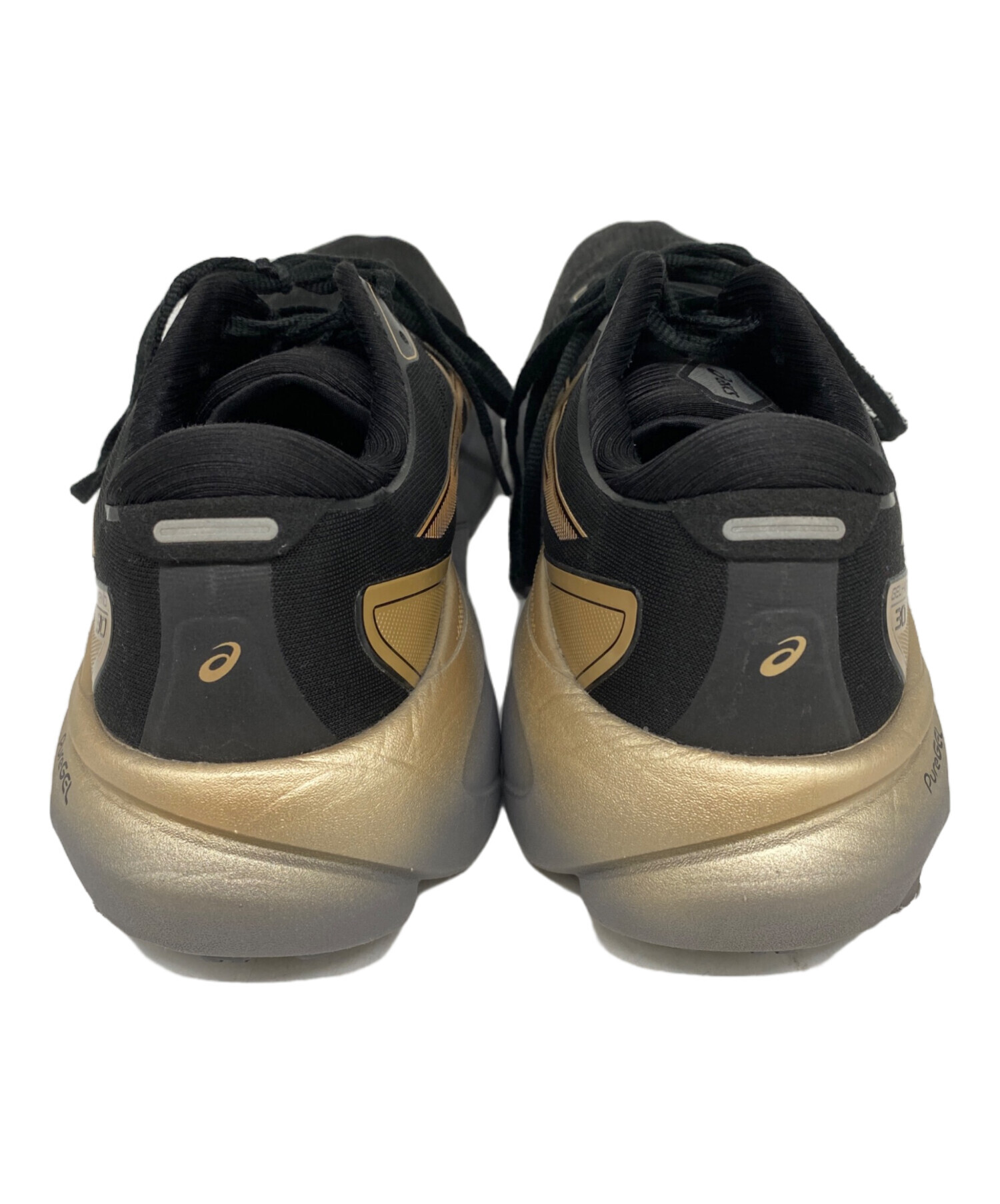 中古・古着通販】asics (アシックス) ランニングシューズ ブラック