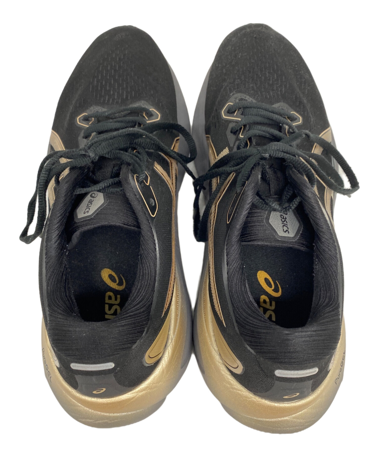 中古・古着通販】asics (アシックス) ランニングシューズ ブラック