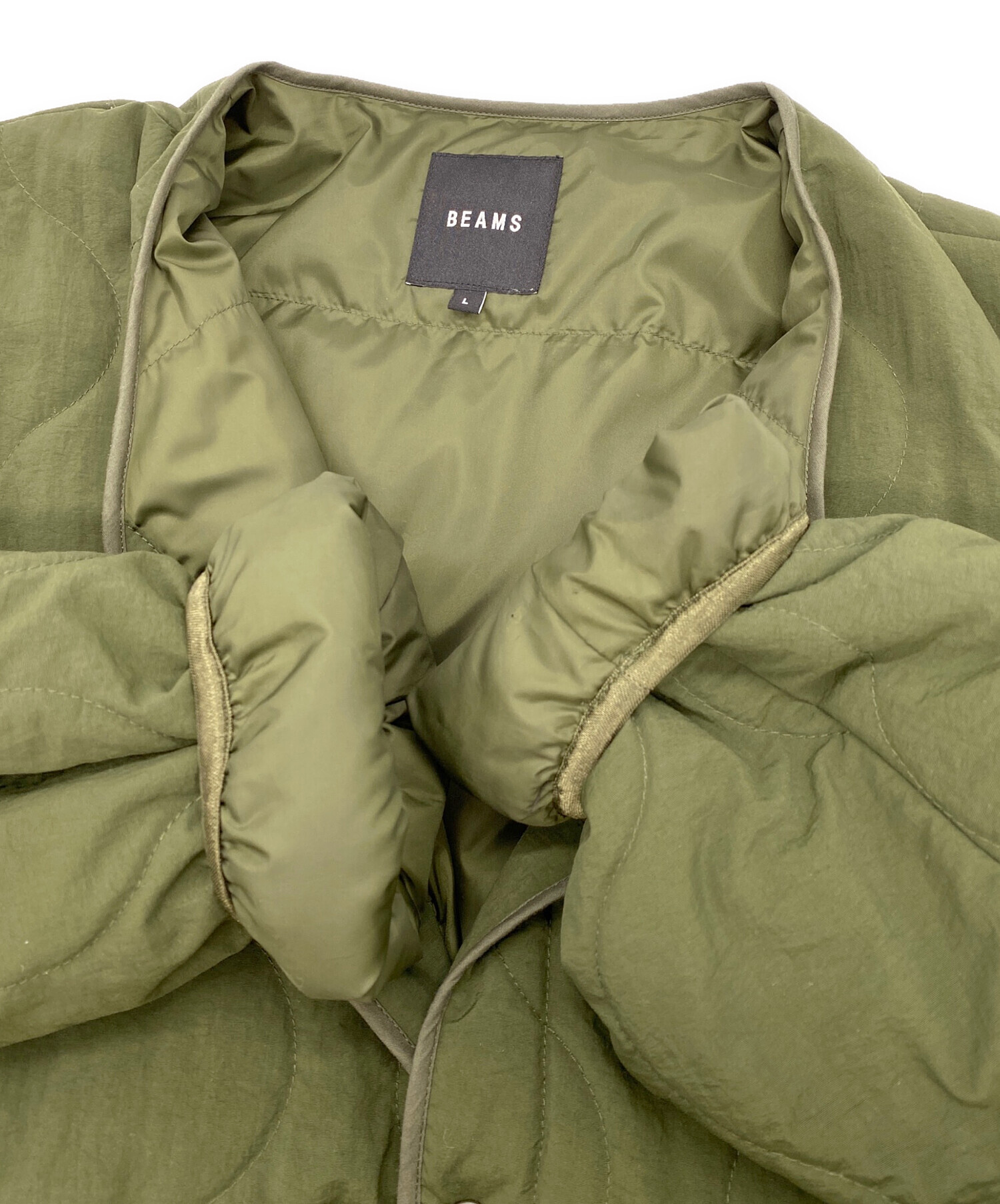 ビームス　ジャケット　Lサイズ　未使用に近いです。 ジャケット テーラードジャケット AK+1 ⁄ スーパーブラック ジャケット レディース