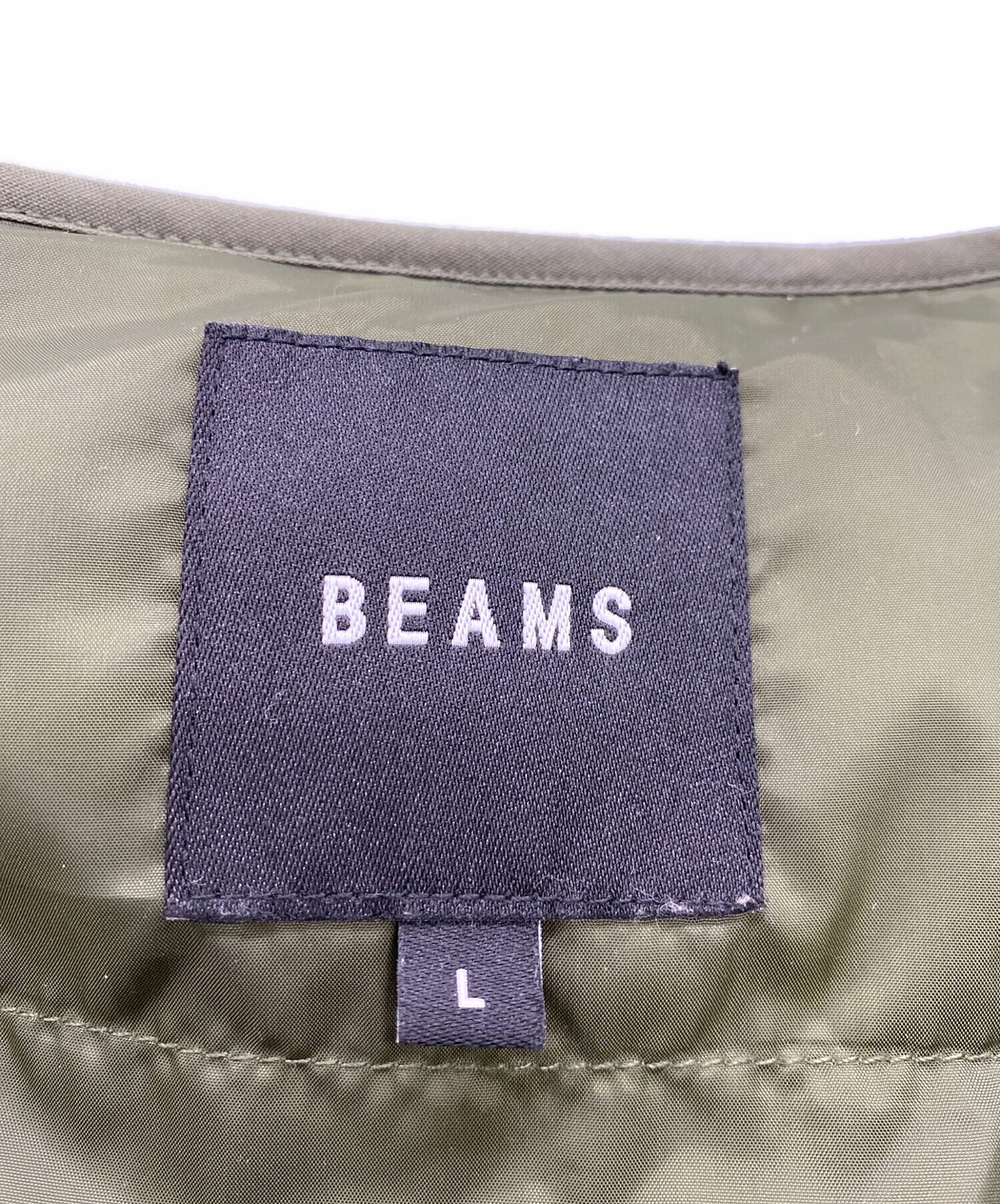 中古・古着通販】BEAMS (ビームス) キルティングダウンジャケット