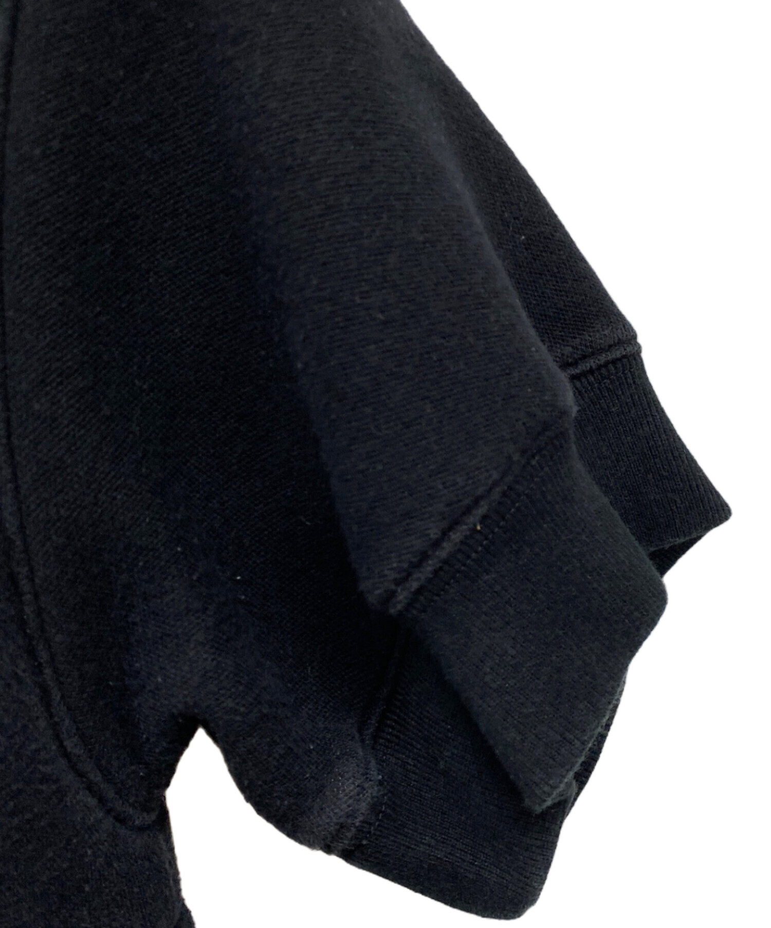 中古・古着通販】sacai (サカイ) 半袖ワンピース ブラック サイズ:1