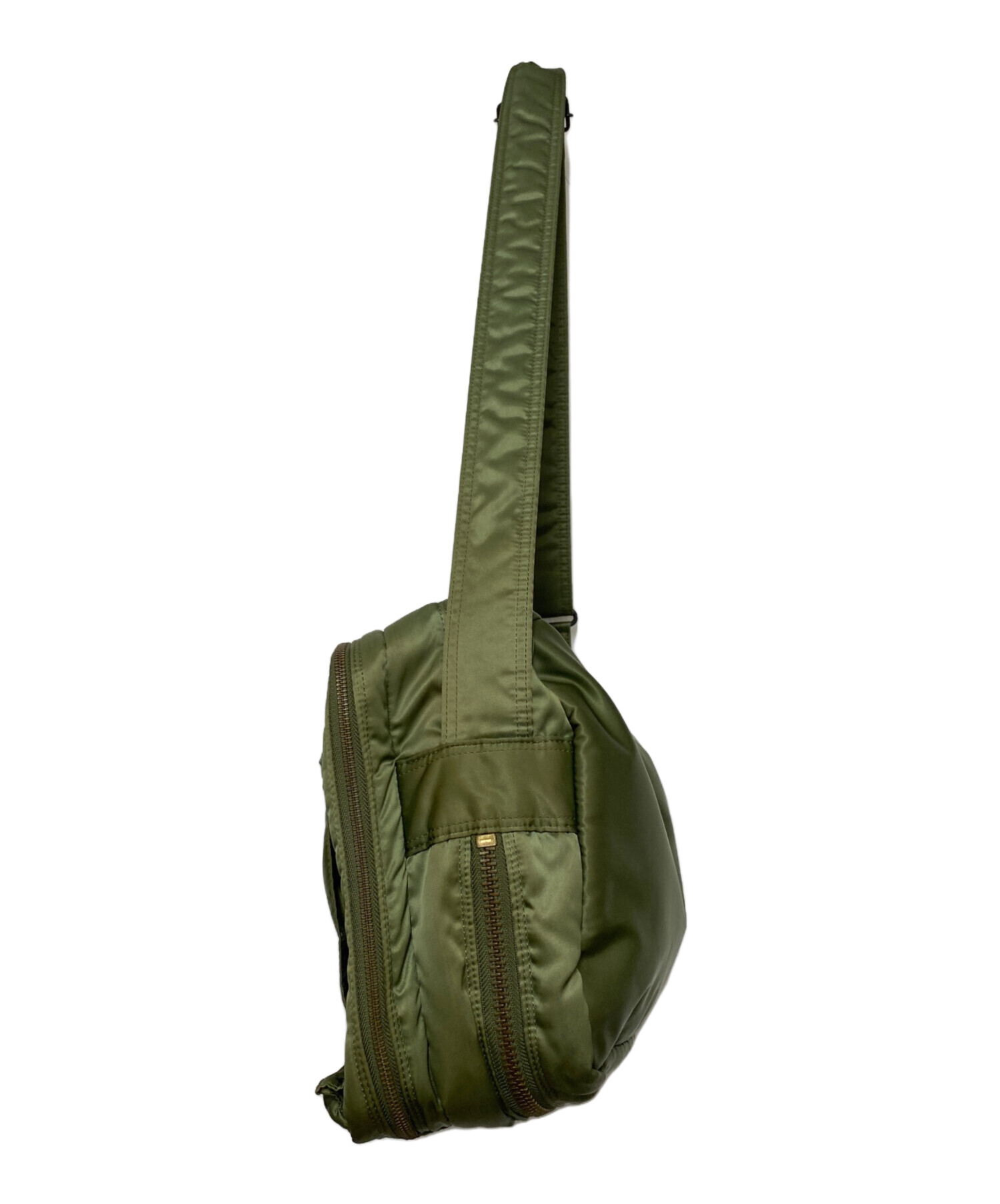 中古・古着通販】PORTER (ポーター) ショルダーバッグ オリーブ 