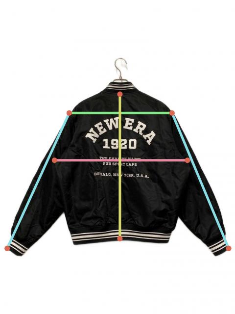 中古・古着通販】New Era (ニューエラ) スタジャン ブラック サイズ:S