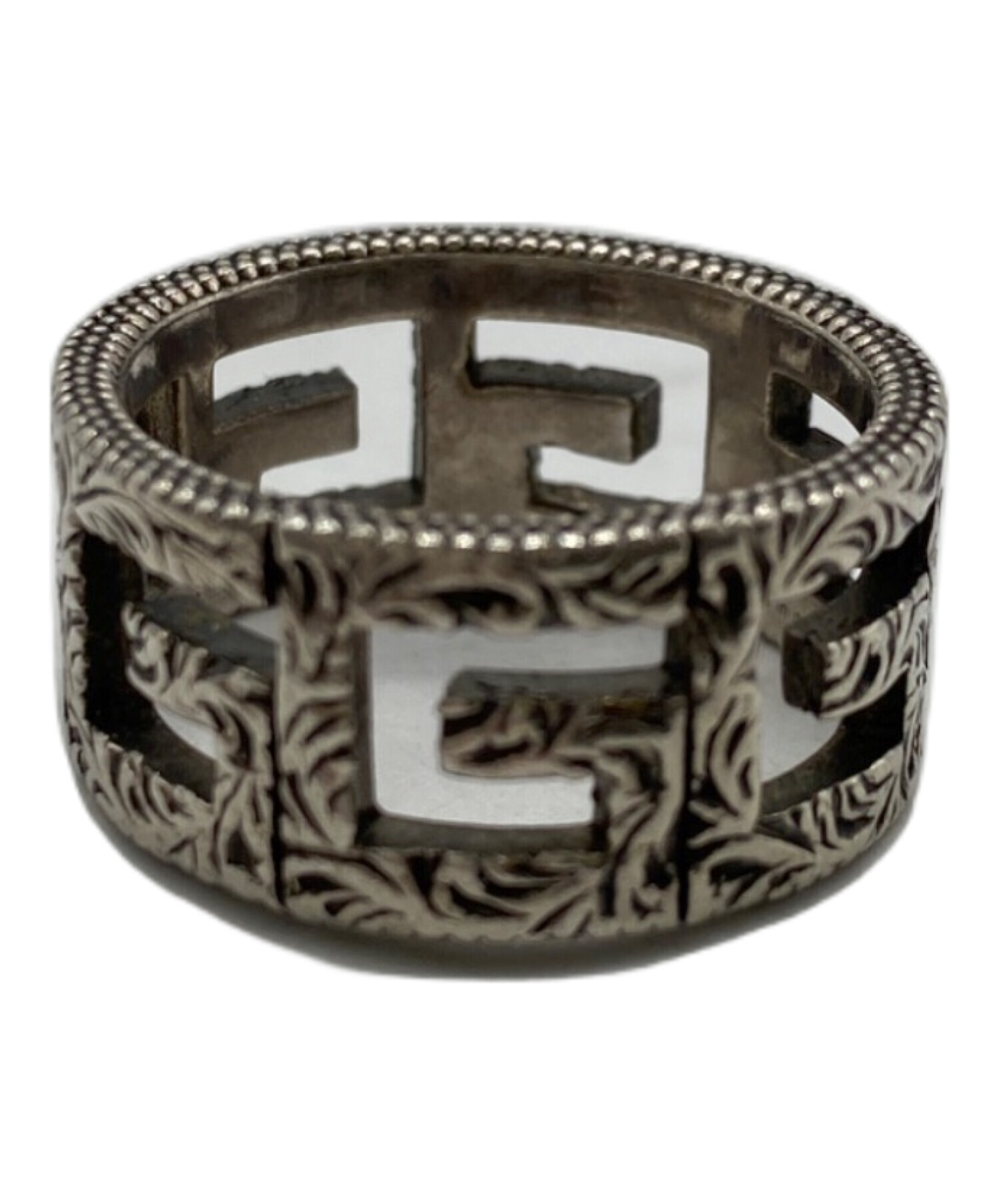 中古・古着通販】GUCCI (グッチ) リング シルバー サイズ:21号 