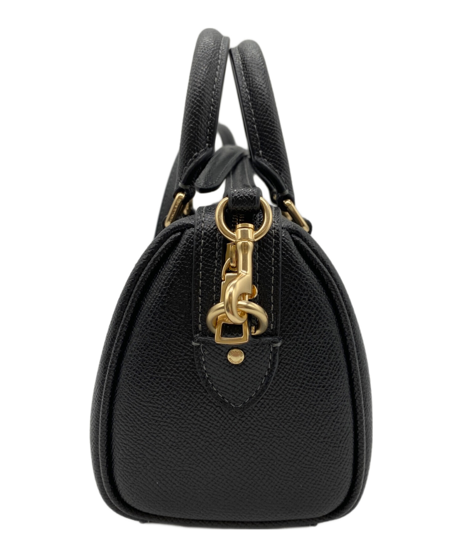 中古・古着通販】COACH (コーチ) ミニアーロンクロスボディ ブラック