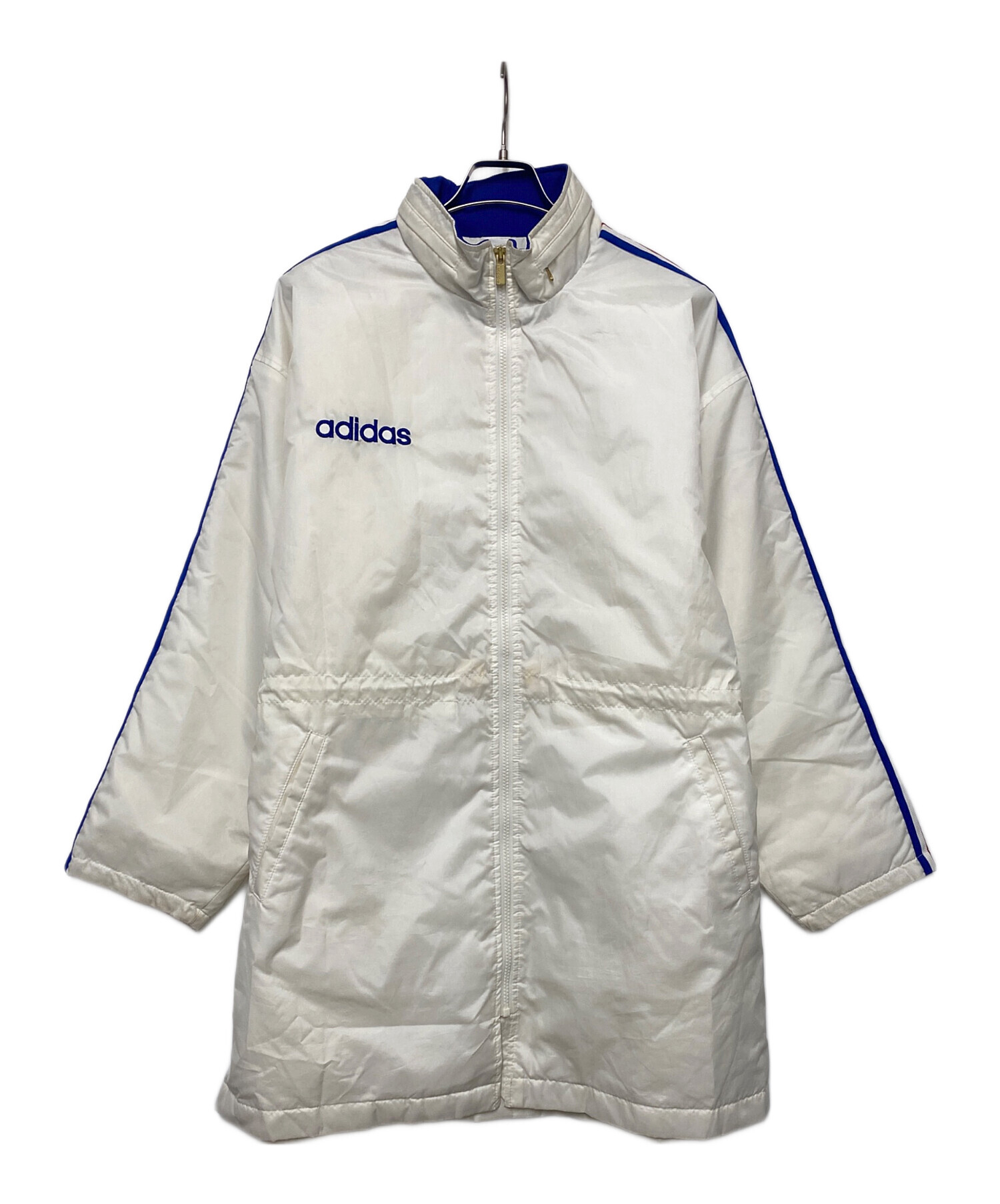中古・古着通販】adidas (アディダス) ナイロンジャケット ホワイト