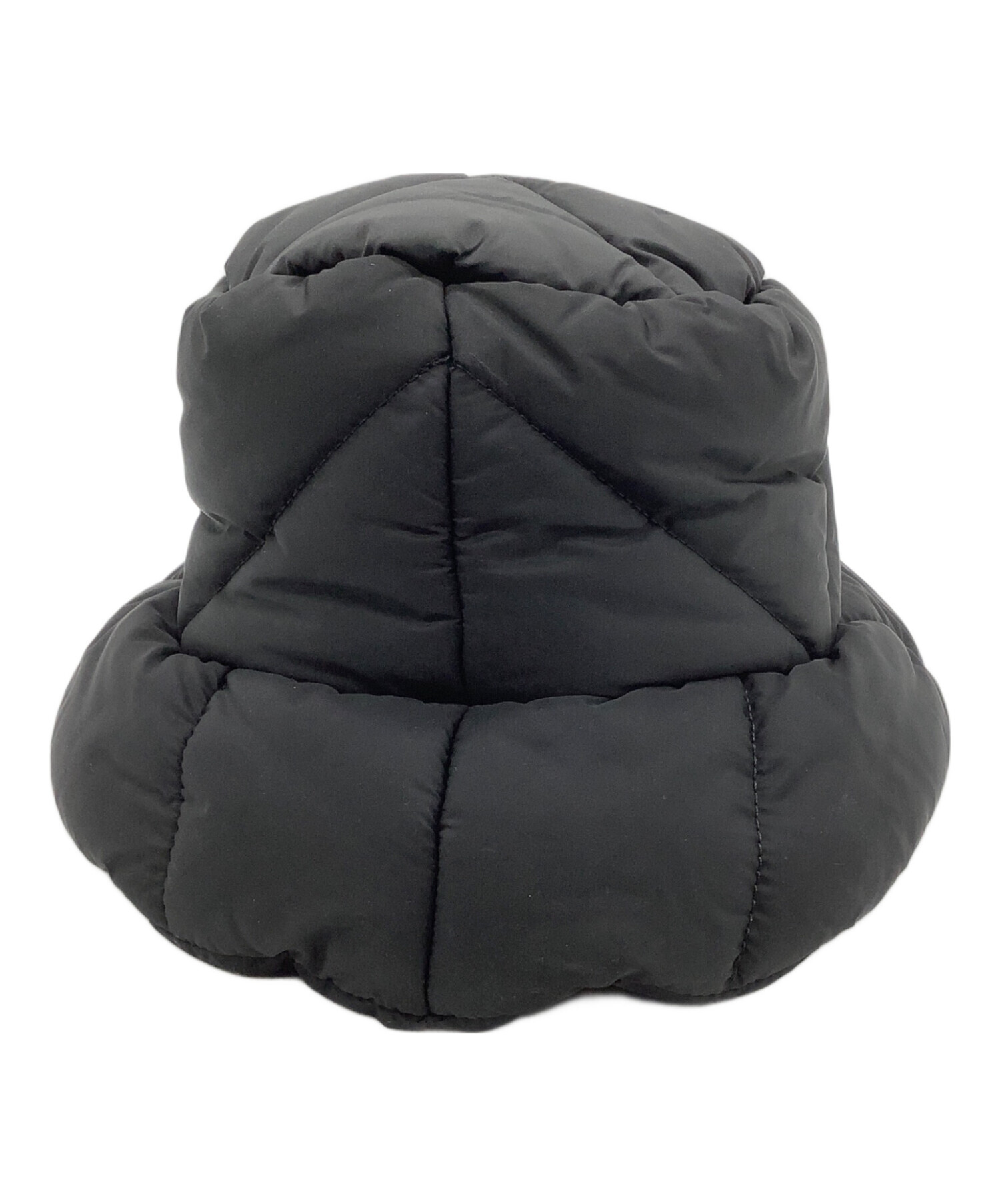 中古・古着通販】PRADA (プラダ) ナイロンバケットハット ブラック