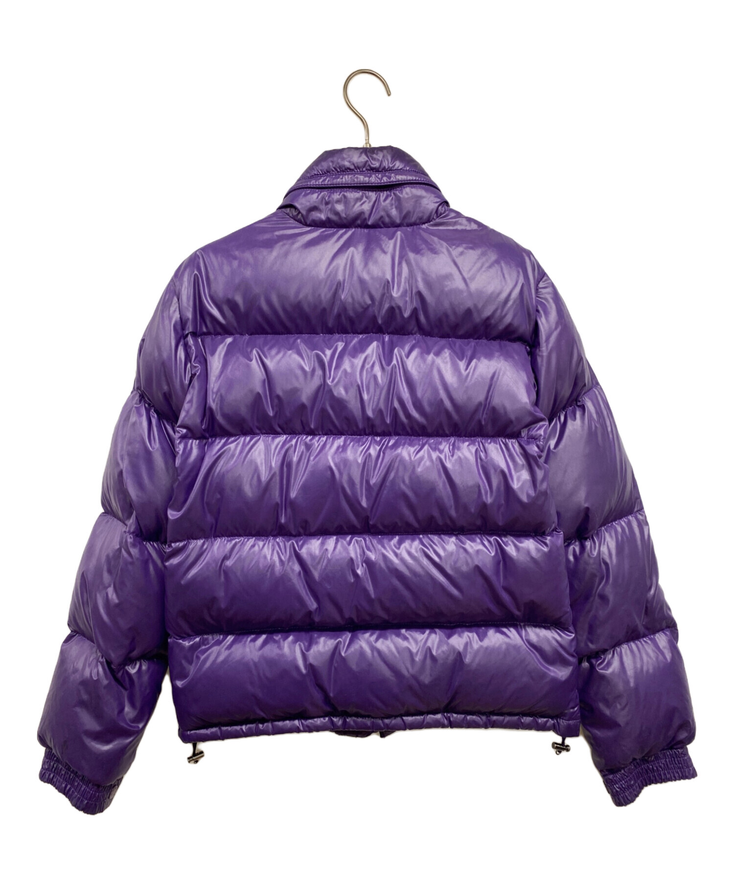 【破格最安値】MONCLER モンクレール ジップアップパーカー パープル系　S 中古・古着通販】MONCLER (モンクレール) ダウンジャケット パープル