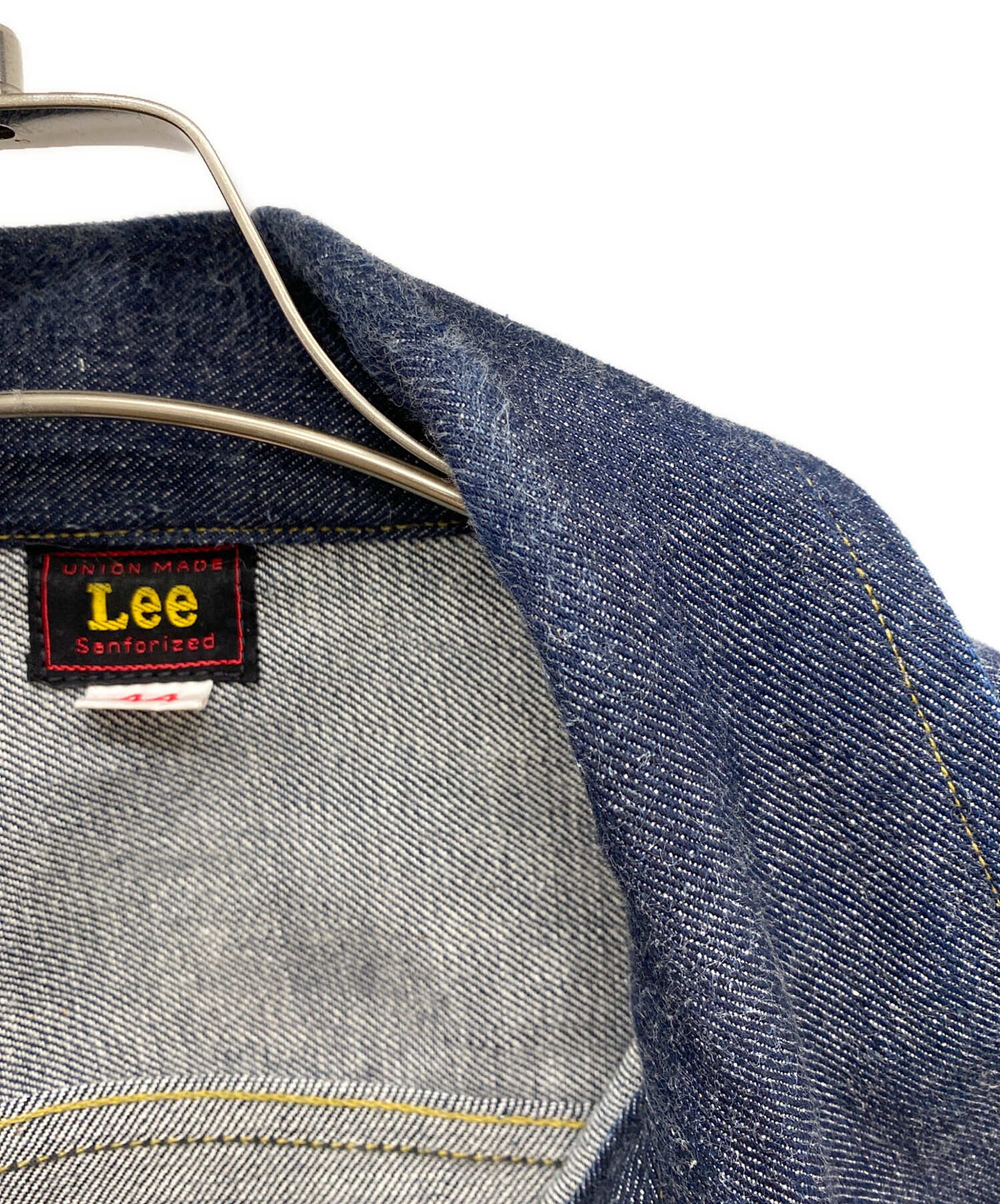 中古・古着通販】LEE (リー) デニムジャケット インディゴ サイズ:44