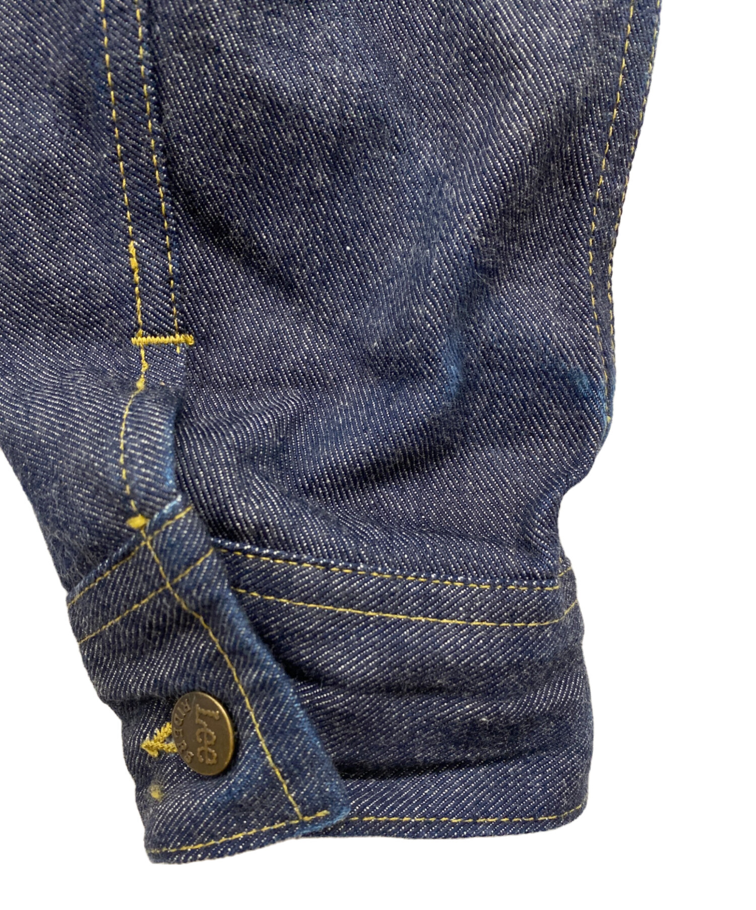 中古・古着通販】LEE (リー) デニムジャケット インディゴ サイズ:44