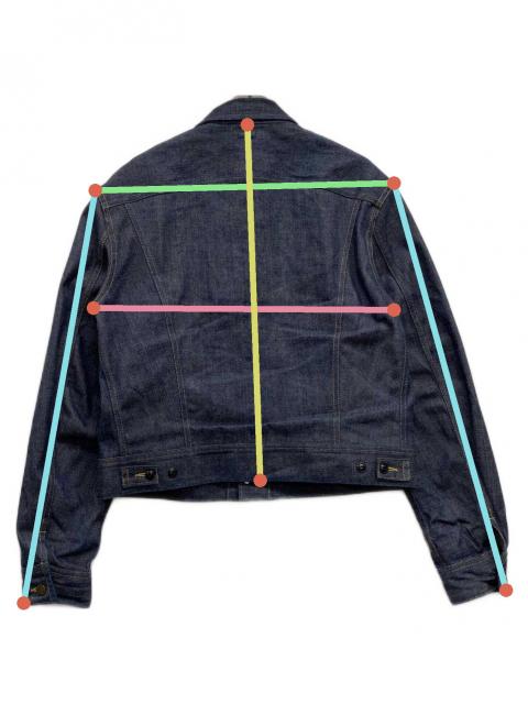 中古・古着通販】LEE (リー) デニムジャケット インディゴ サイズ:44